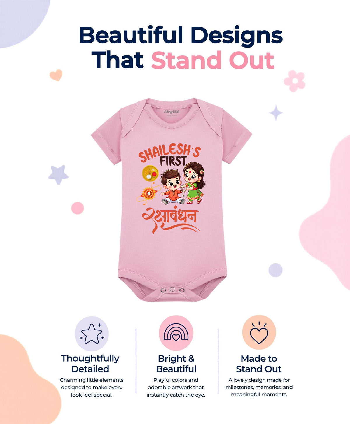 Yes | My First Rakhi - Romper
