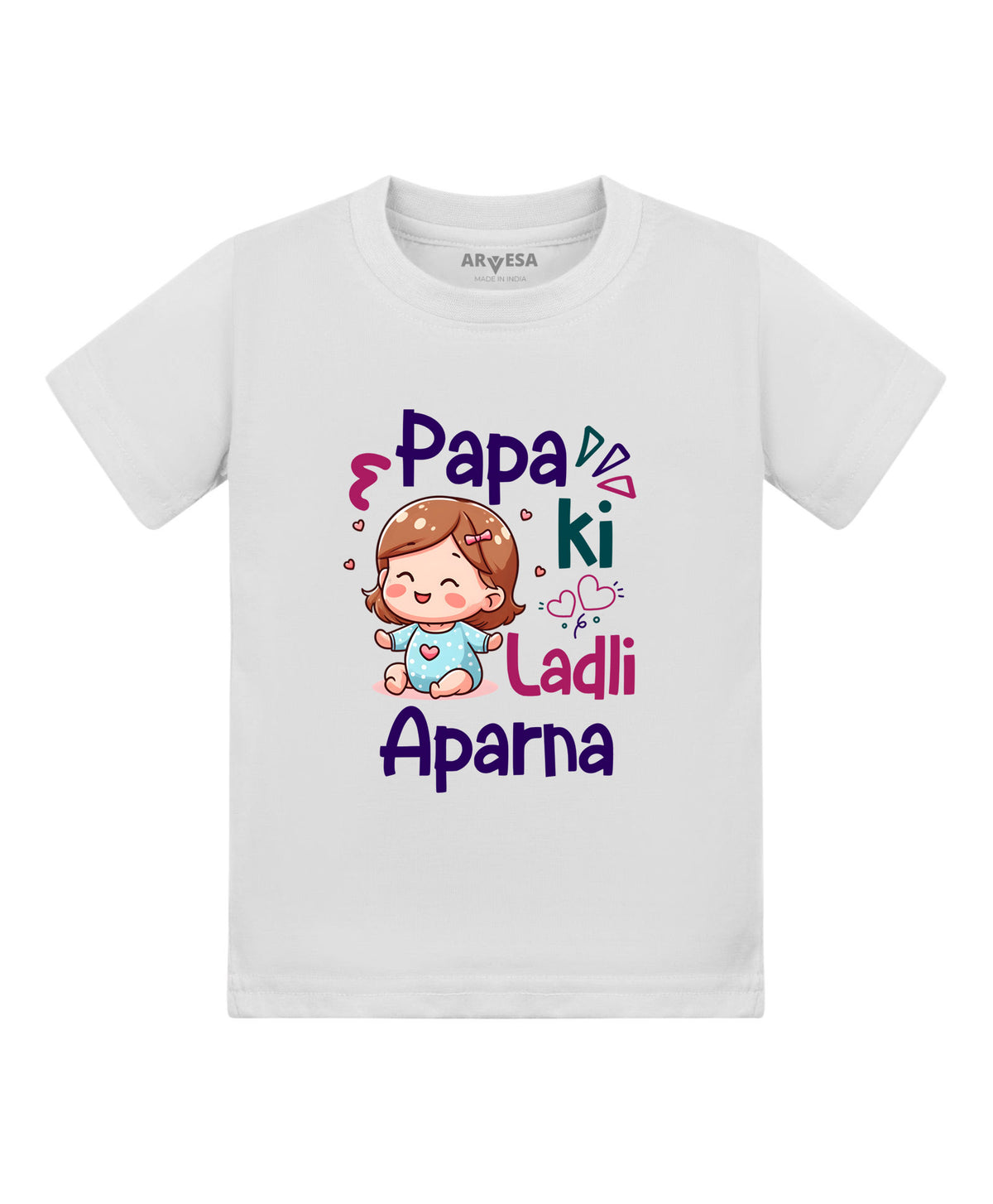 Yes | Papa Ki Ladli Dad - T-shirt