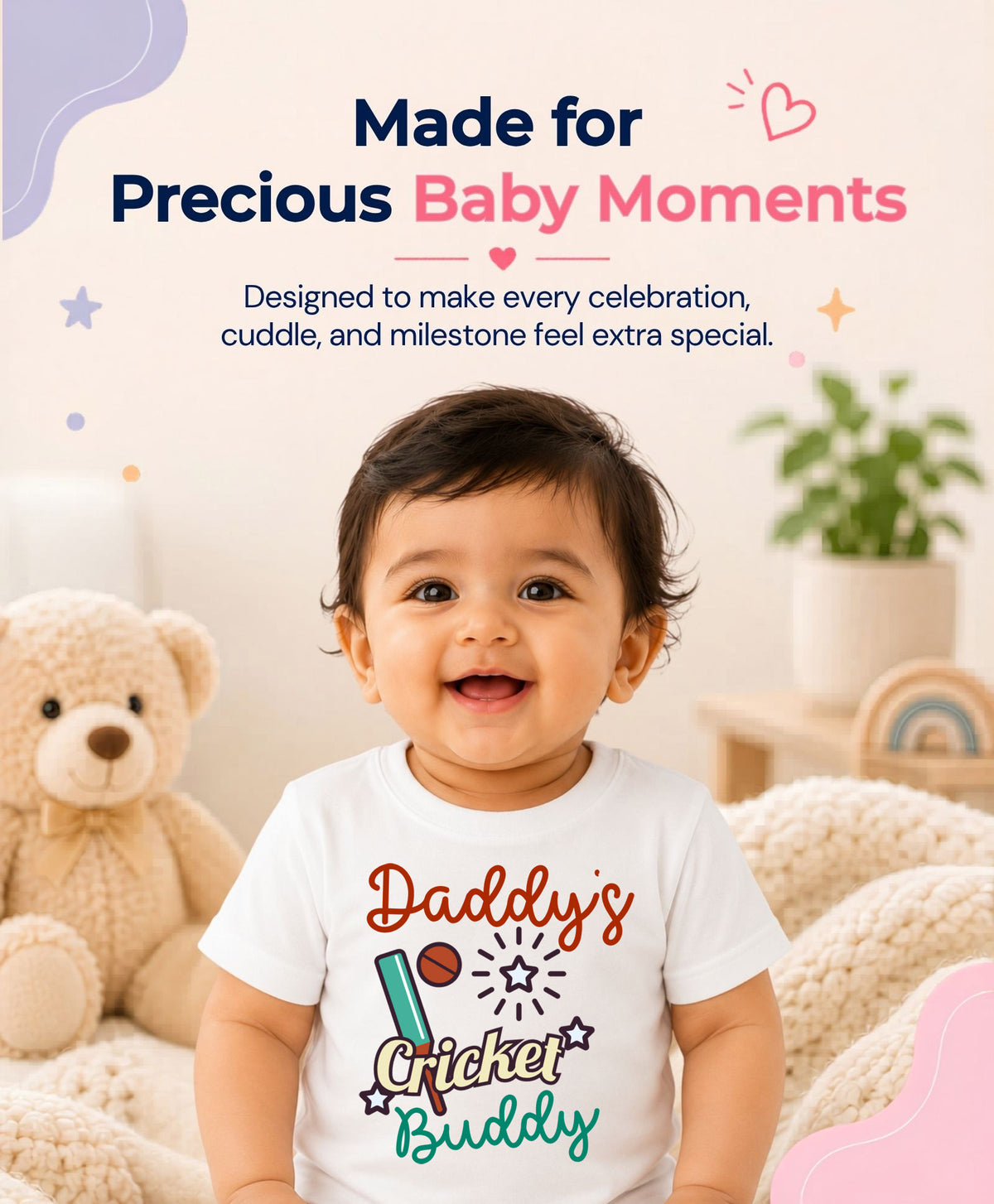No | Daddy Cricket Buddy - T-shirt