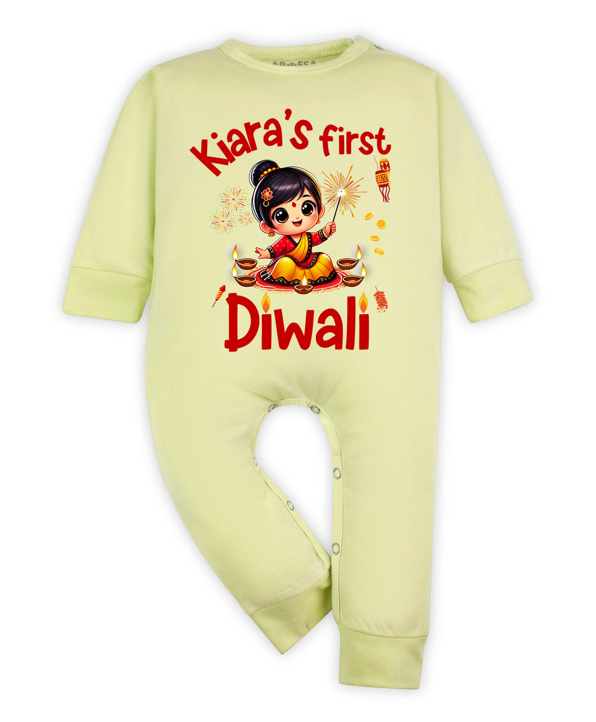 Yes | My First Diwali - Jumpsuit