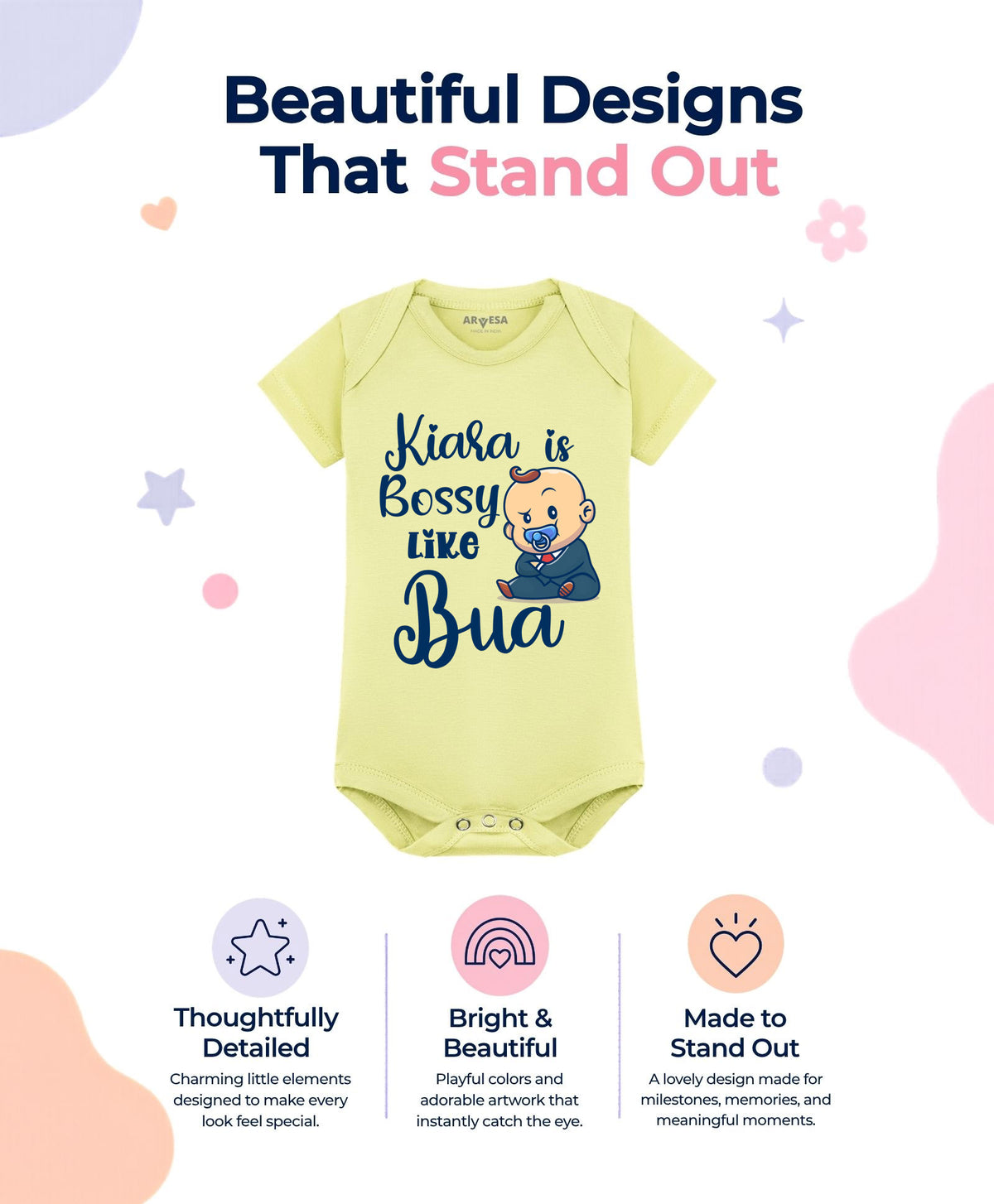 Yes | Bossy Like My Bua - Romper
