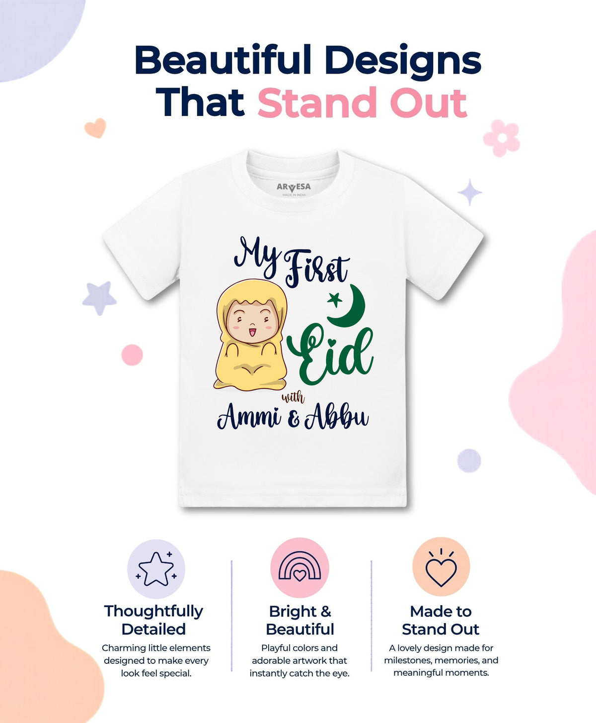No | My First Eid - T-shirt