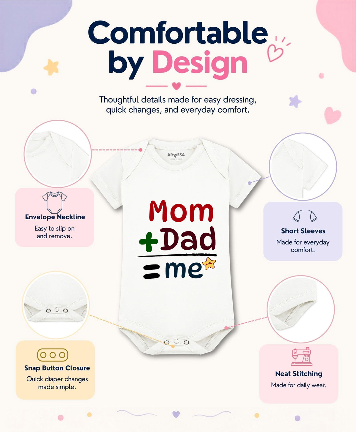 No | Mom and Dad - Romper