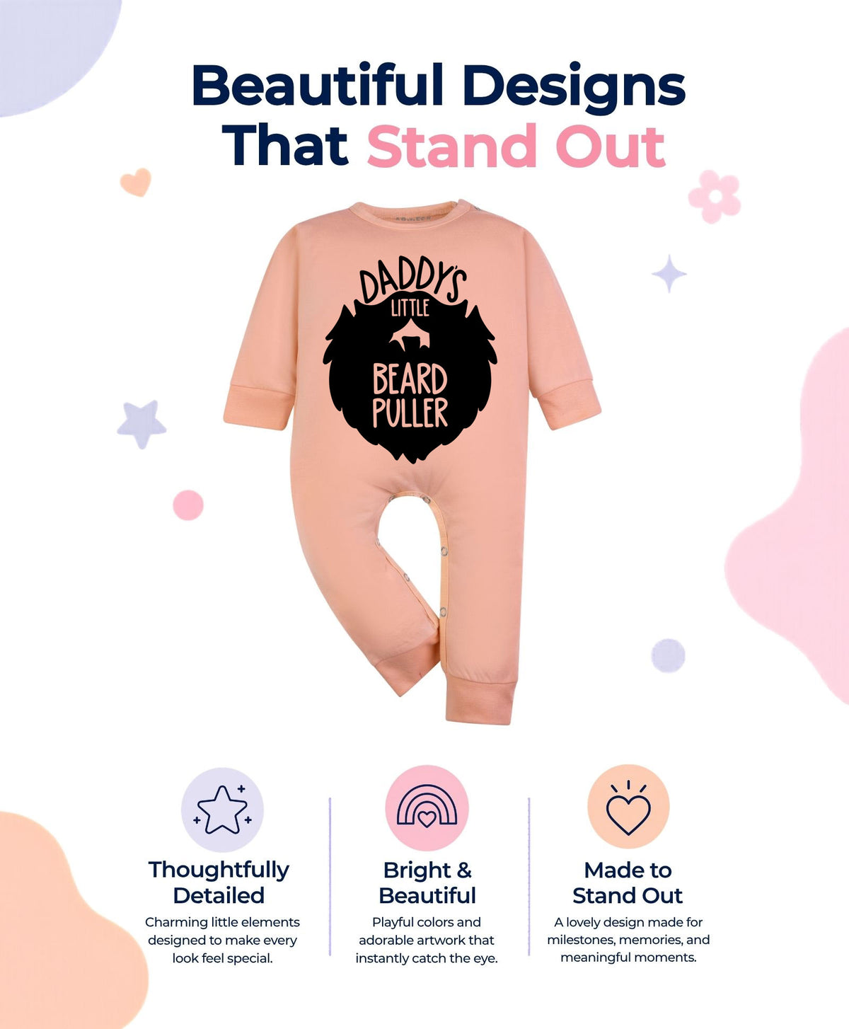 No | Daddy Little Beard Puller - Jumpsuit