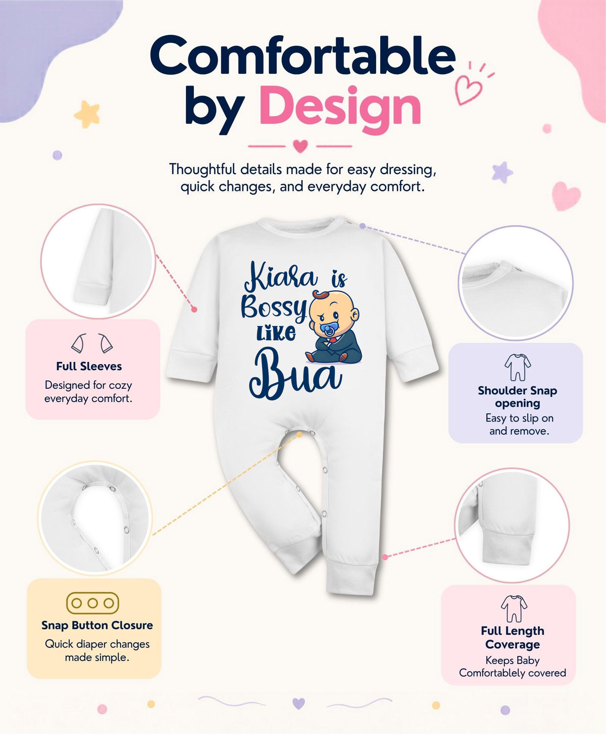 Yes | Bossy Like My Bua - Jumpsuit