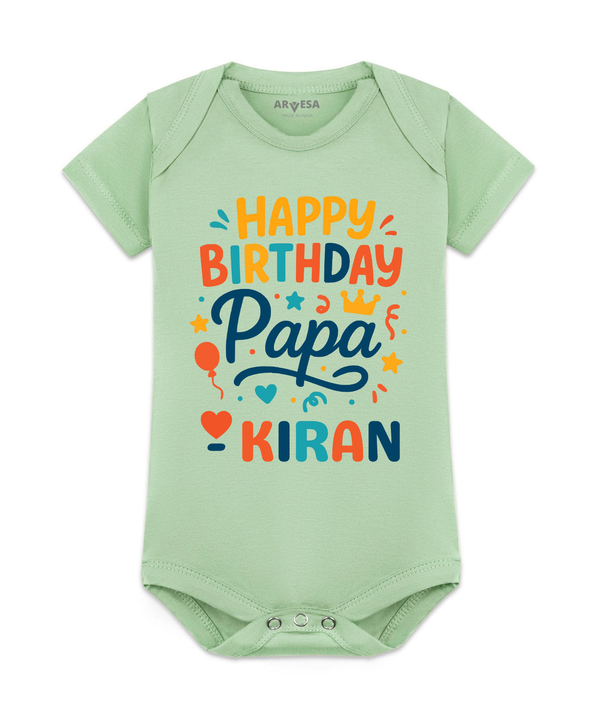 Yes | Happy Birthday Papa Dad Birthday - Romper