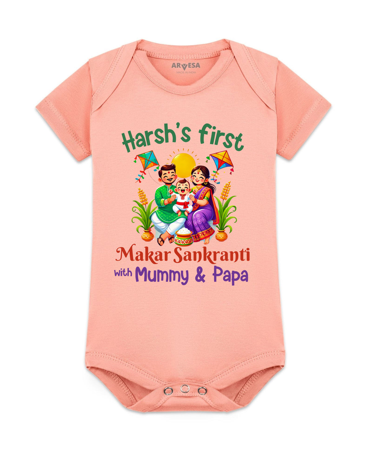 Yes | My First Makar sankranti - Romper