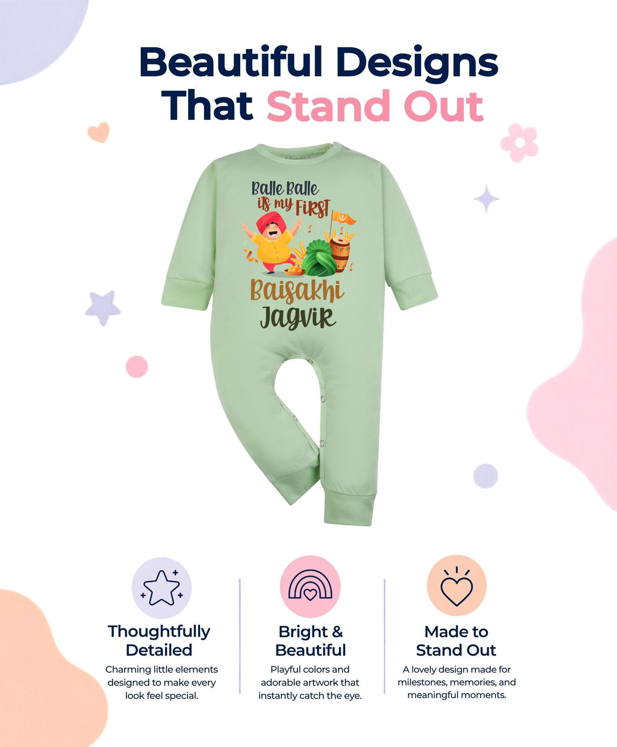 Yes | Happy Baisakhi - Jumpsuit