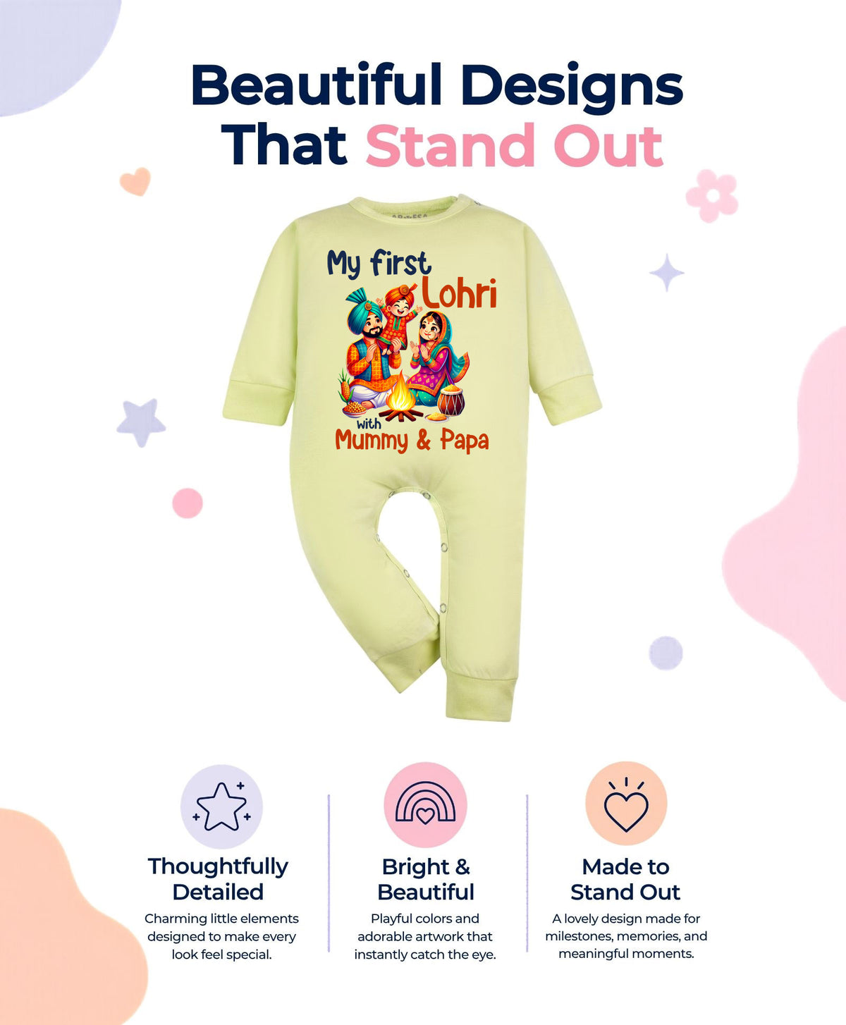No | My First Lohri - Jumpsuit
