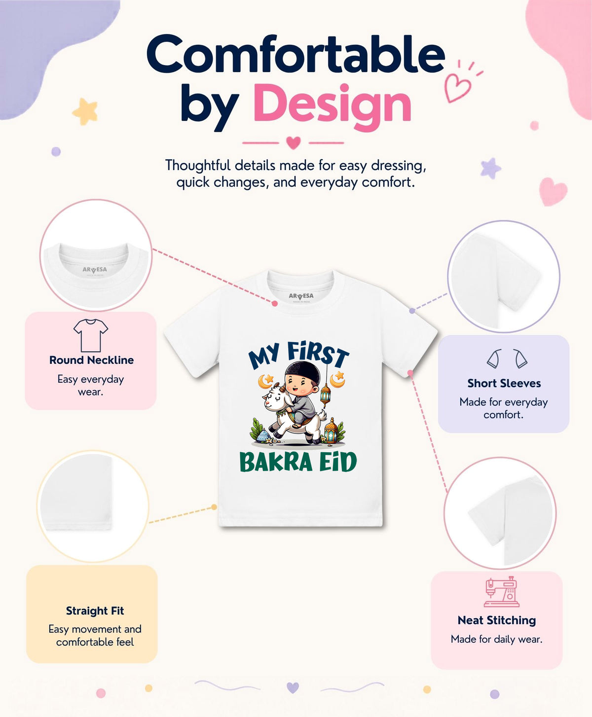 No | My First Eid - T-shirt