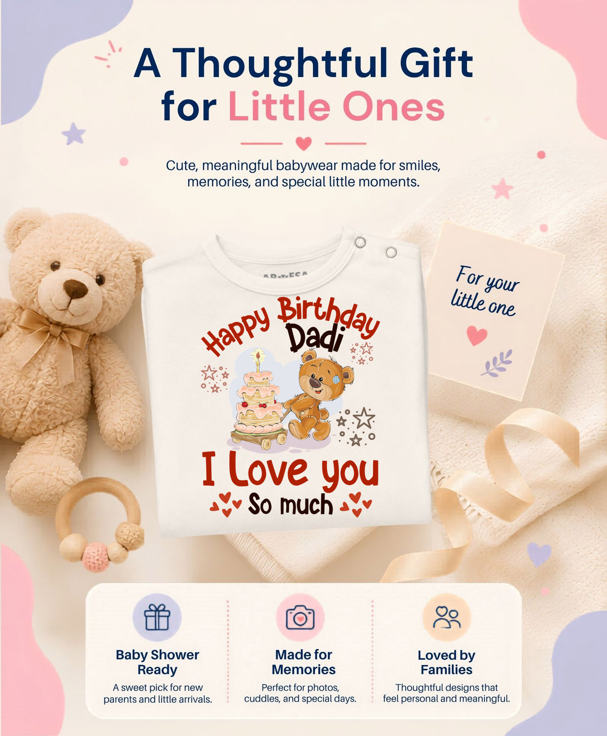 No | Happy Birthday Dadi Family Birthday - Jumpsuit