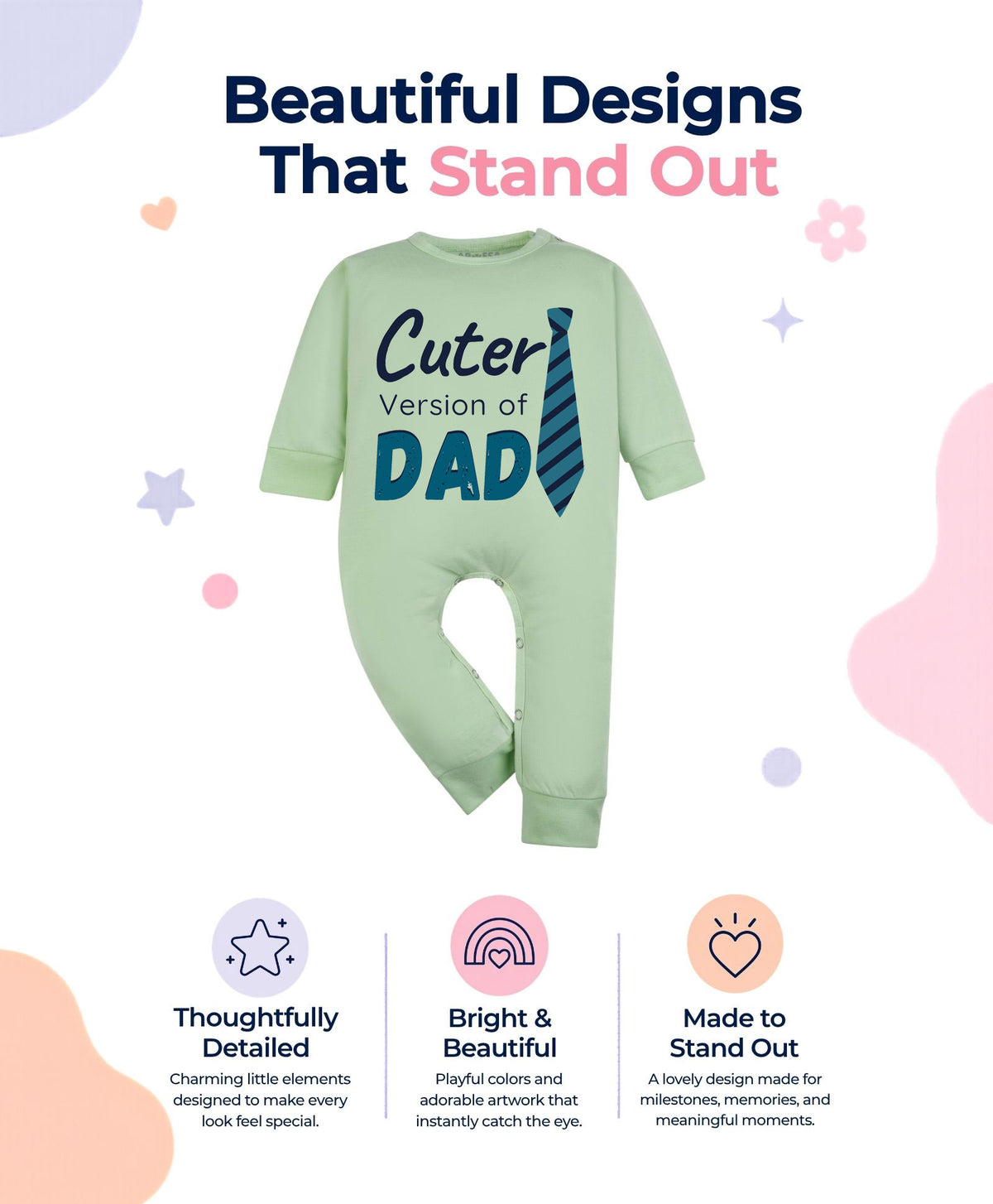 No | Cutest Version Of Dad - Jumpsuit