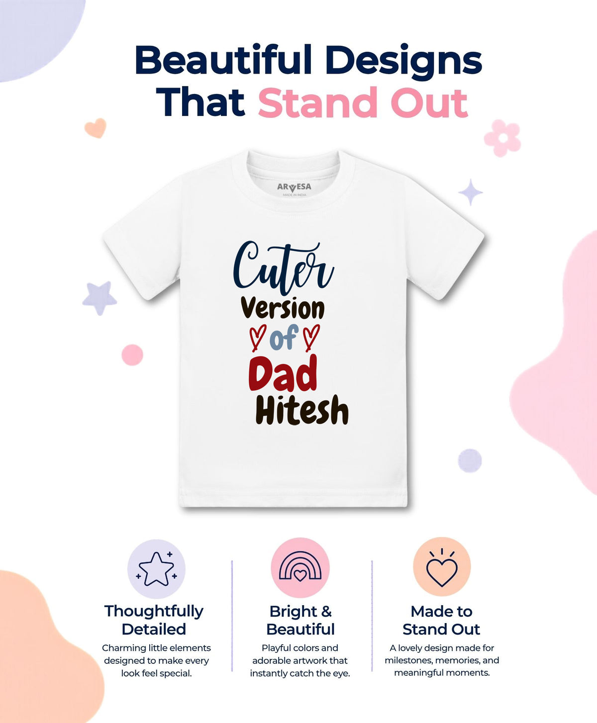Yes | Cuter Version Of Dad - T-shirt