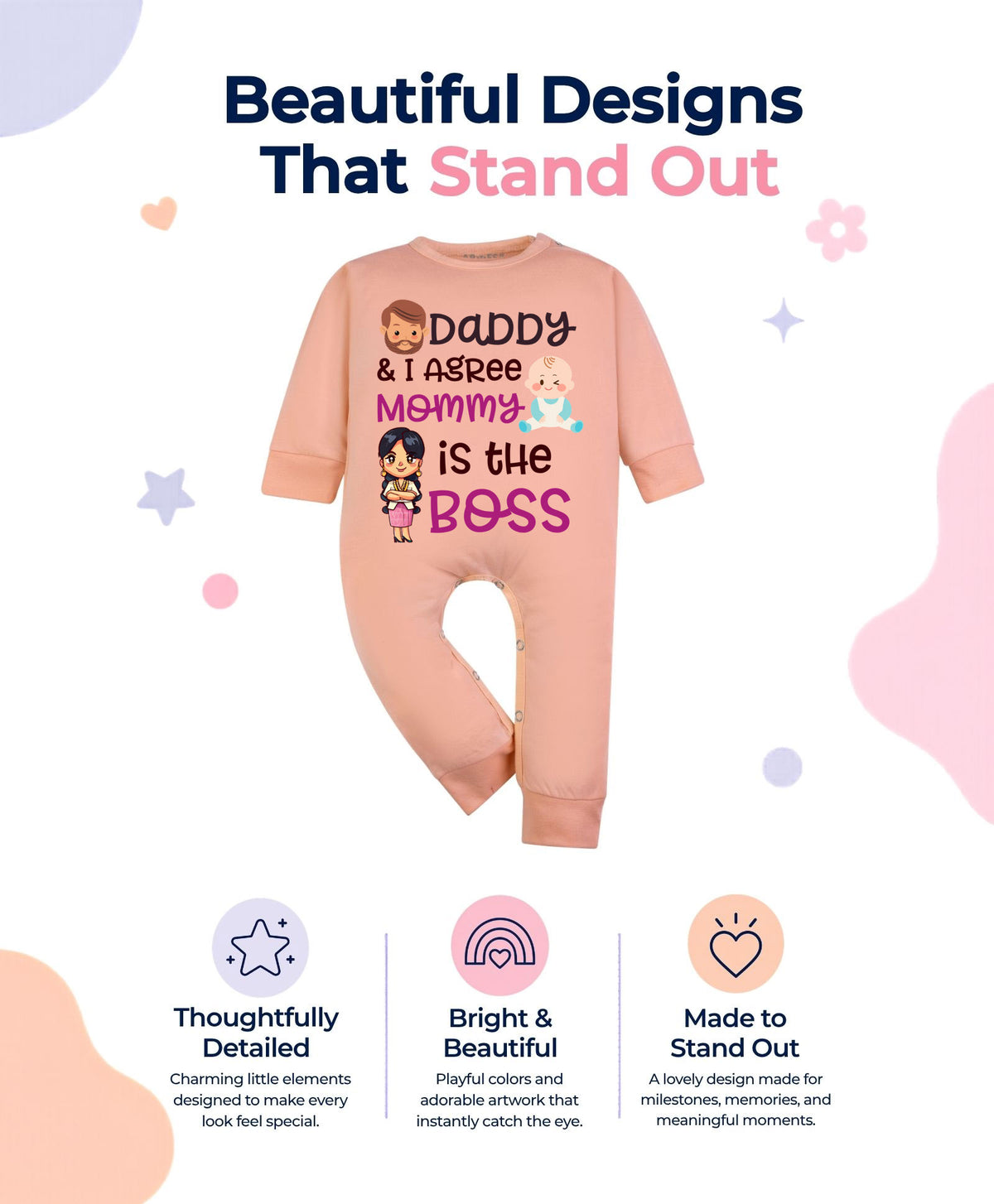 No | Daddy & I Agree Mommy Is Boss - Jumpsuit