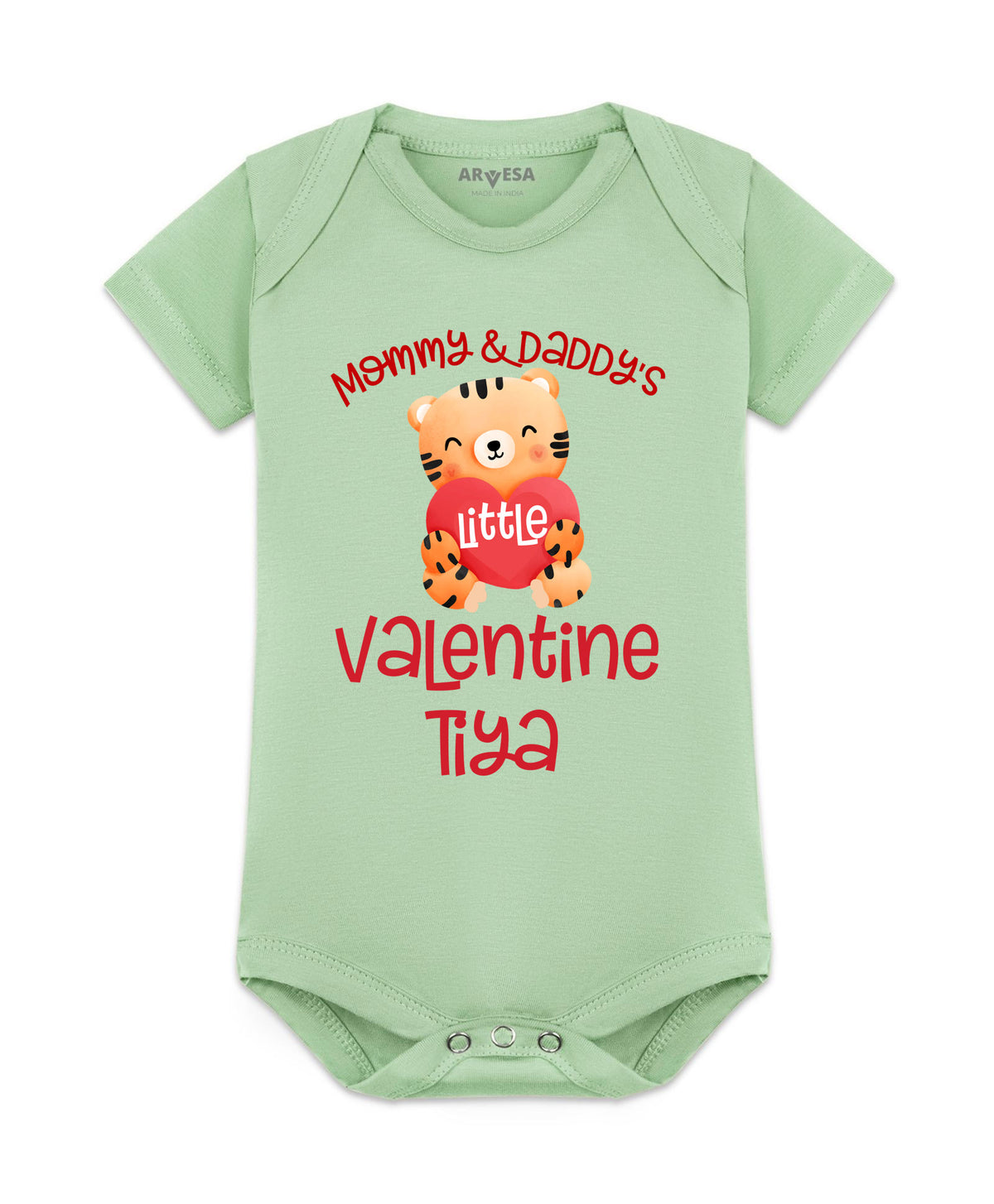 Yes | Mommy And Daddy Valentine - Romper