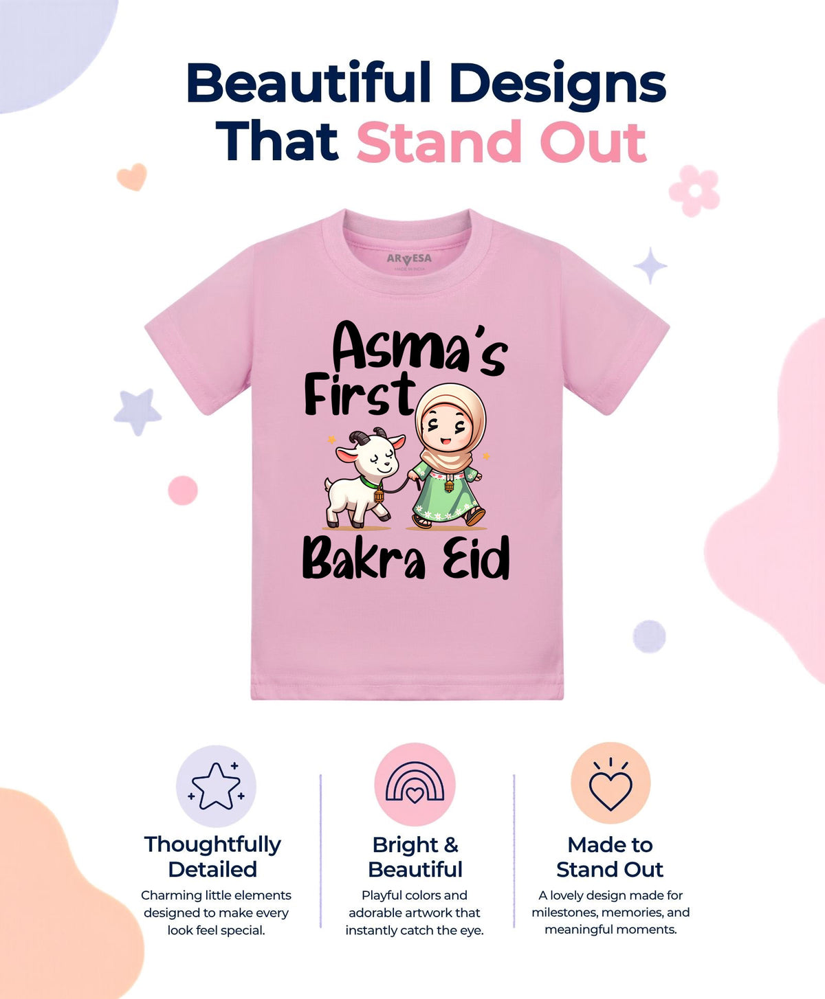 Yes | My First Eid - T-shirt