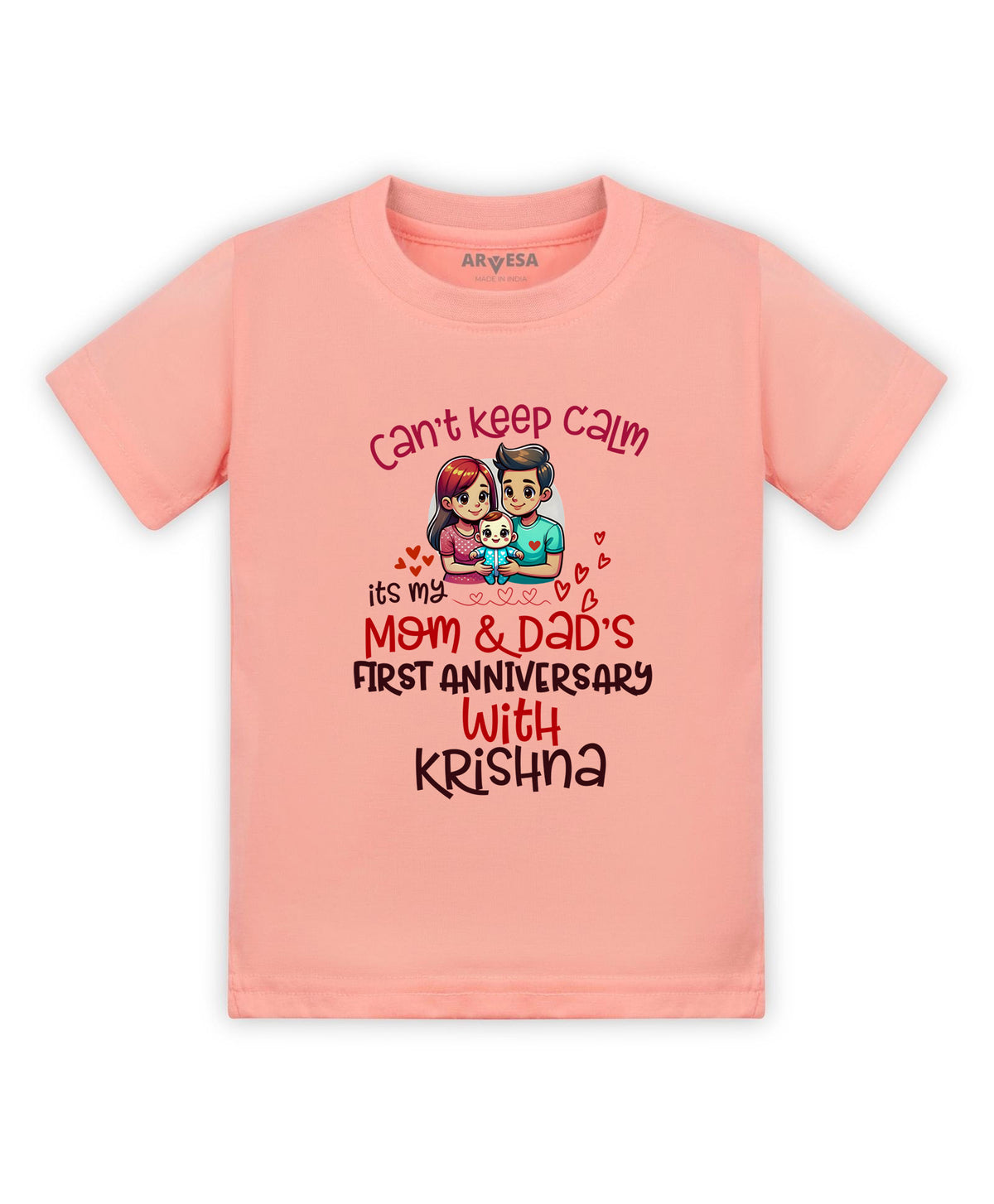 Yes | First Anniversary With Mom And Dad Mom Dad Anniversary - T-shirt