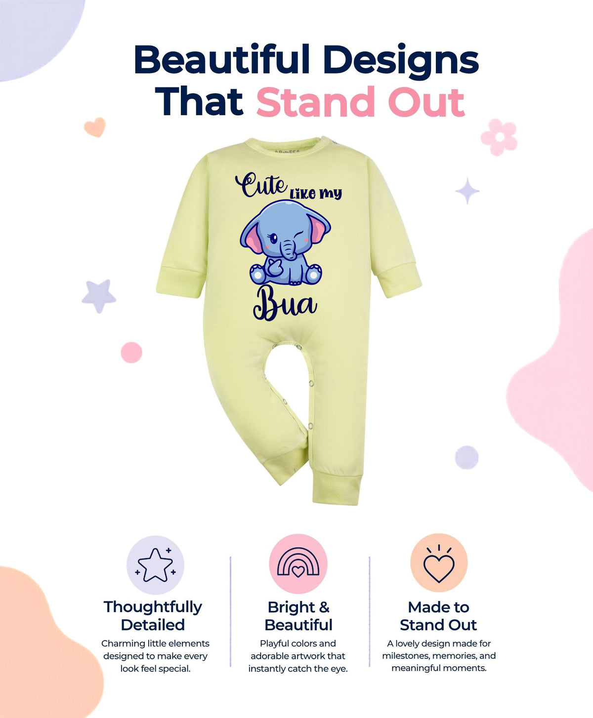 No | Cute Like My Bua - Jumpsuit