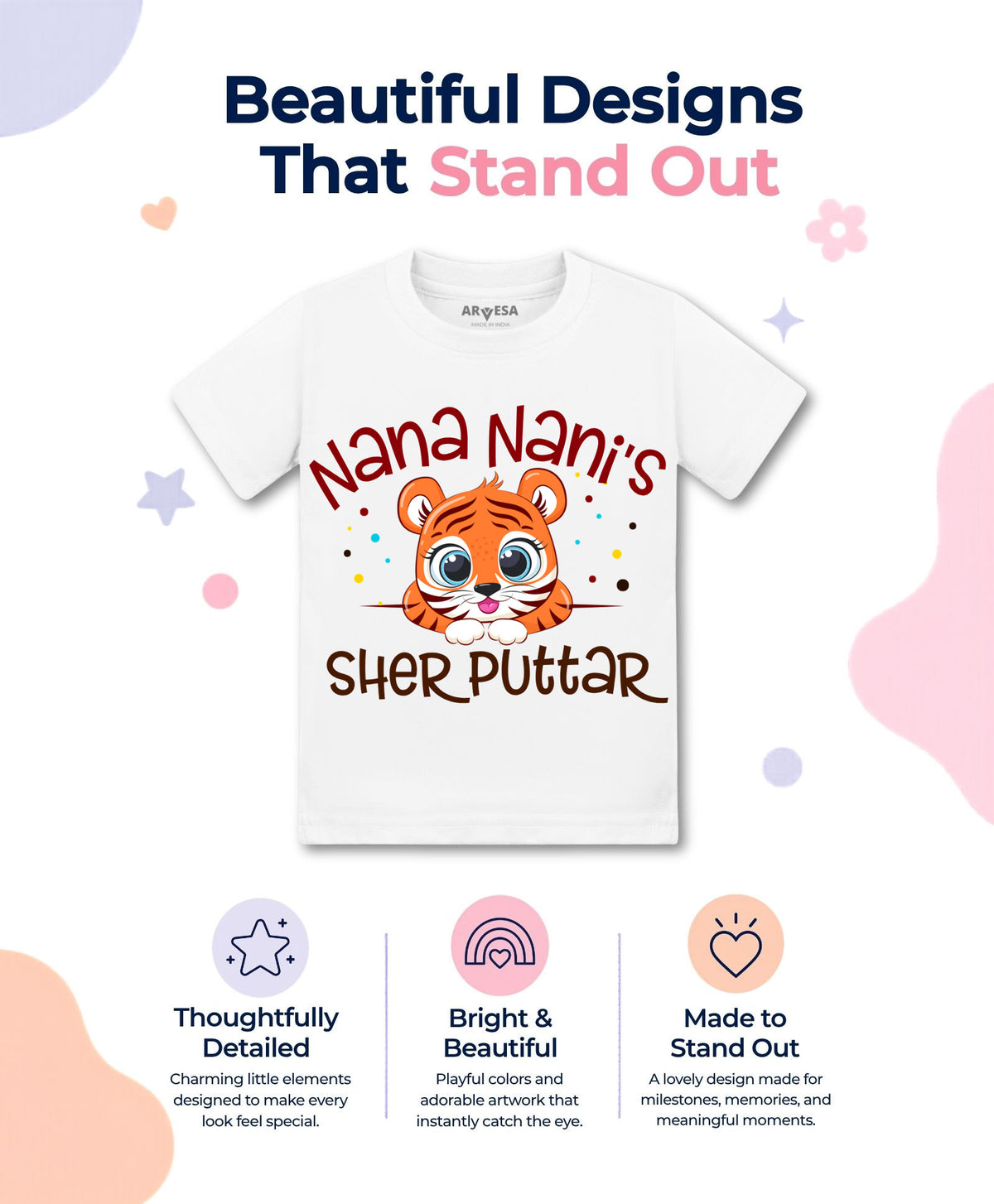 No | Nana Nani Sher Puttar - T-shirt