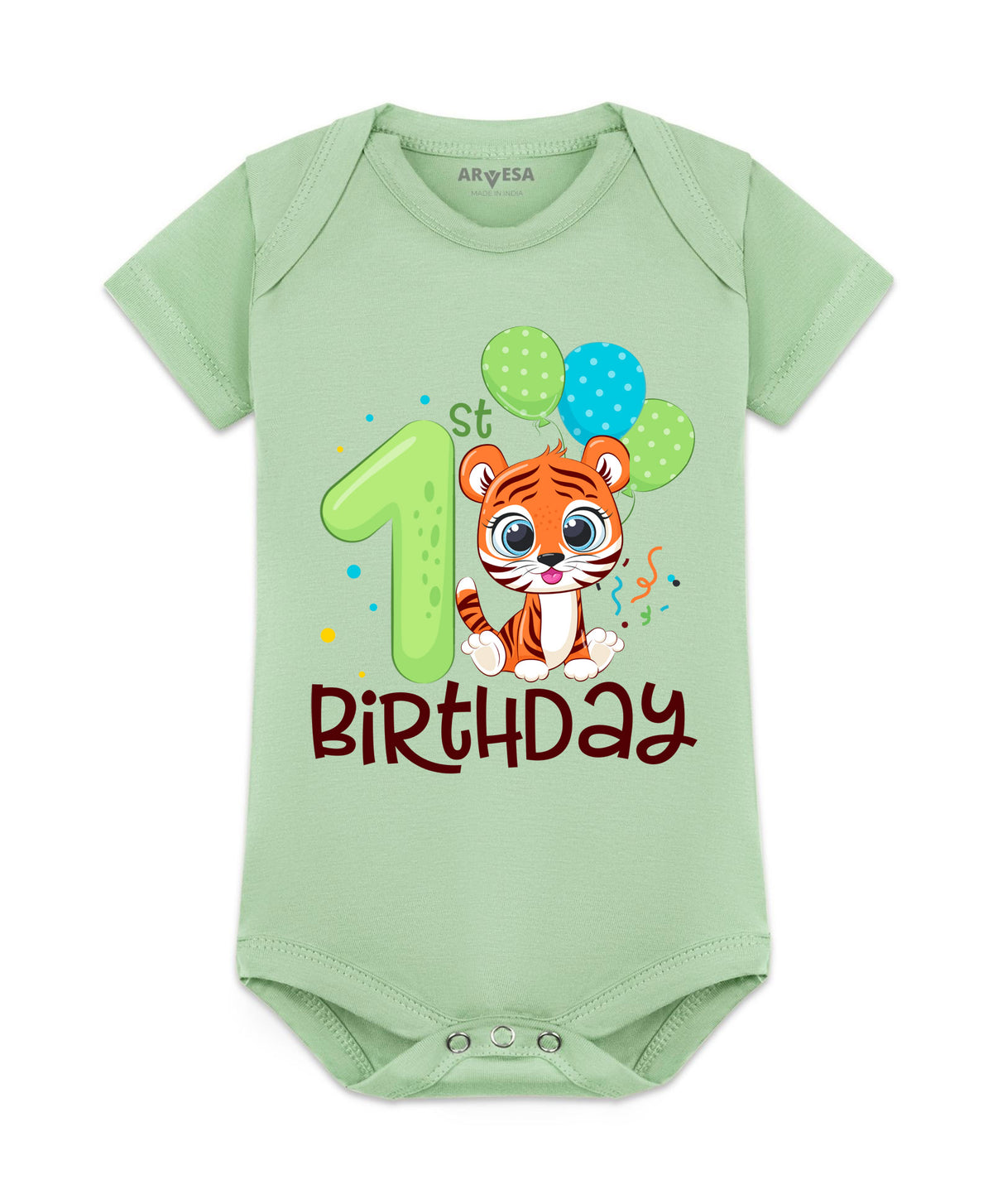 No | One Year Birthday - Romper