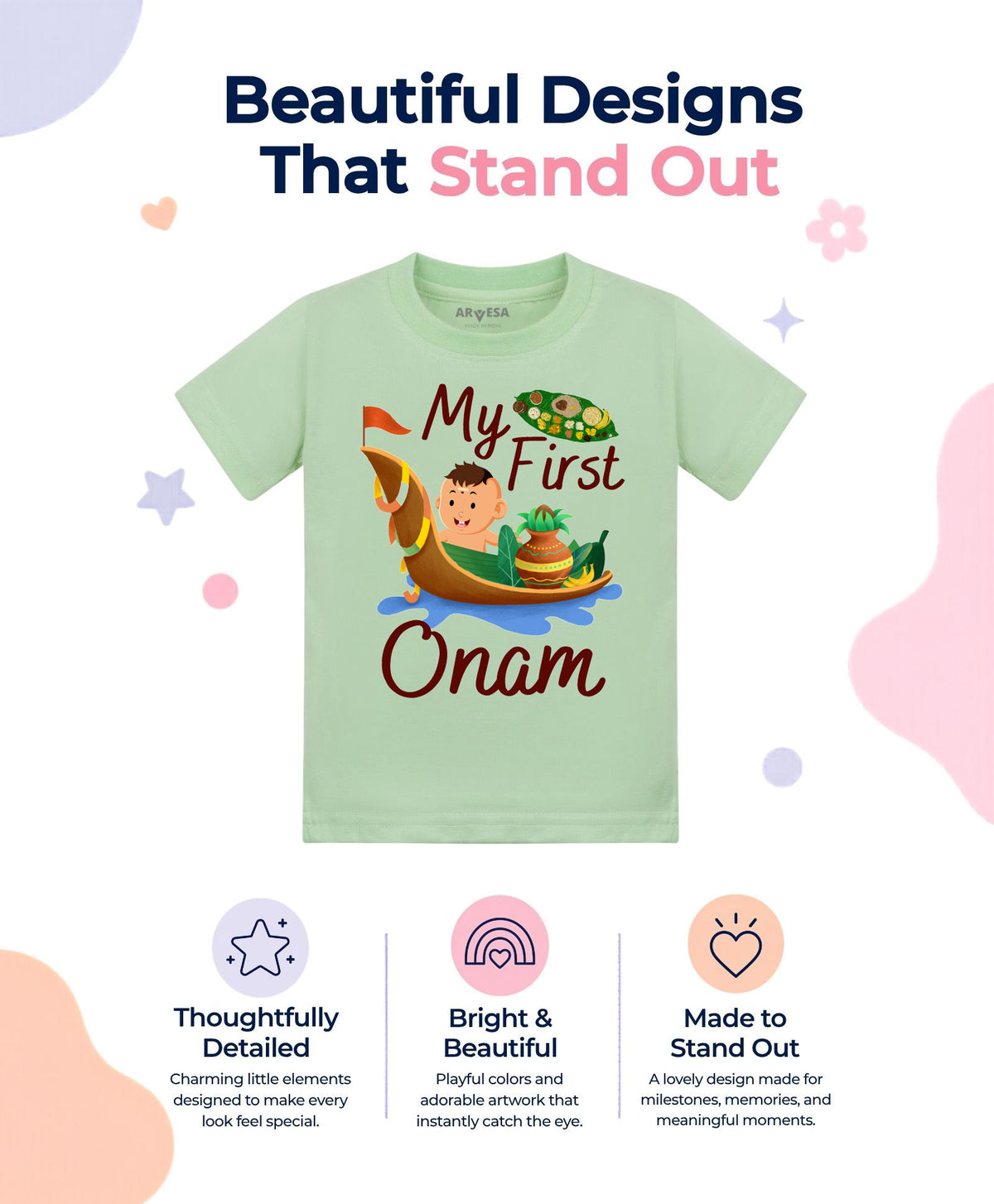 No | My First Onam - T-shirt