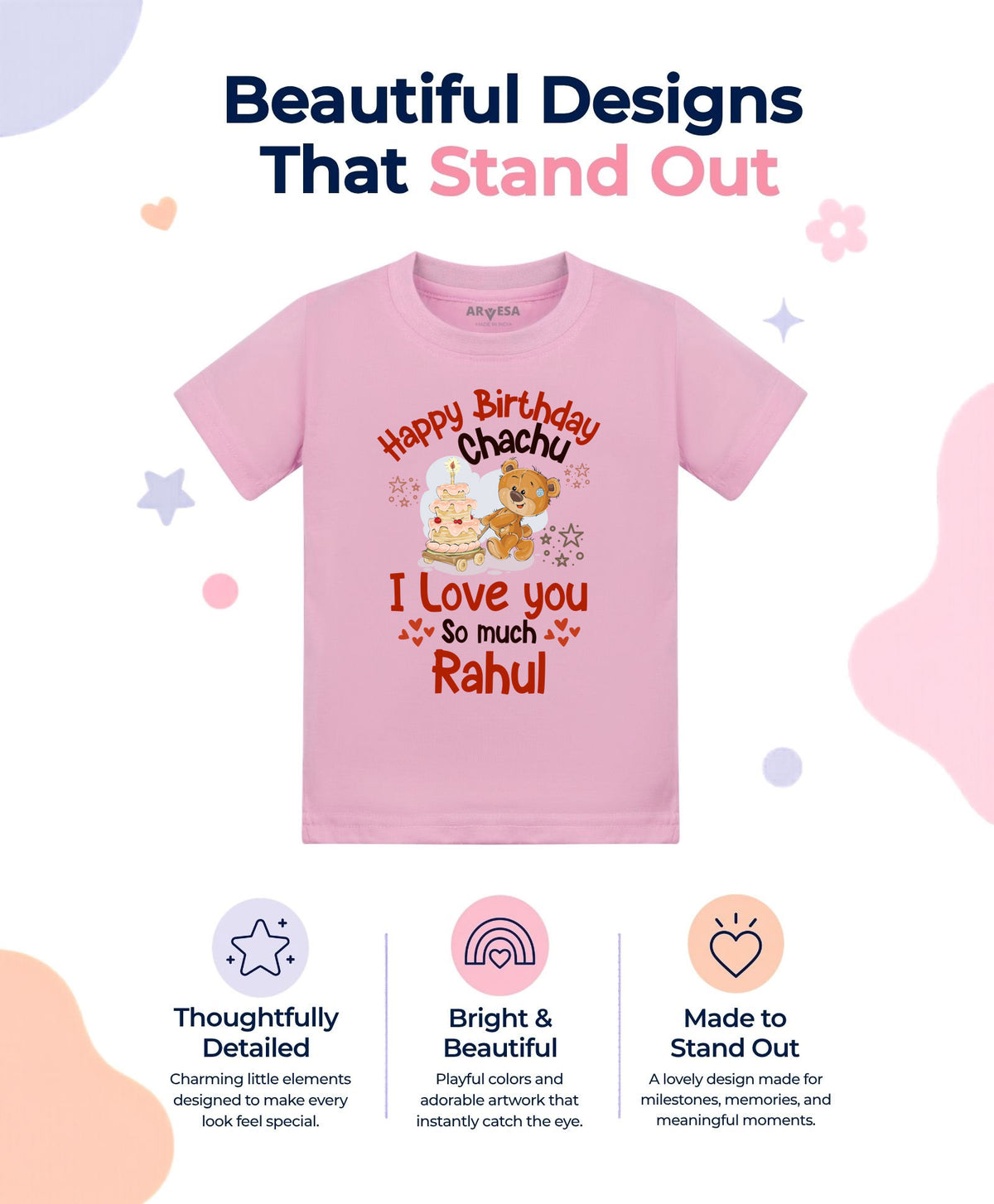 Yes | Happy Birthday Chachu Family Birthday - T-shirt