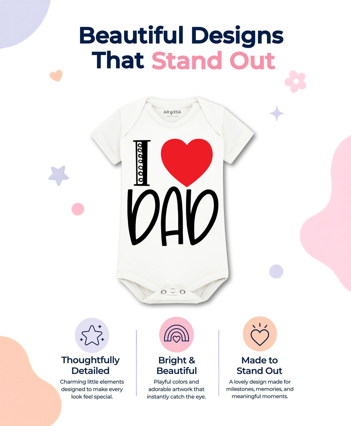 No | I Love Dad - Romper
