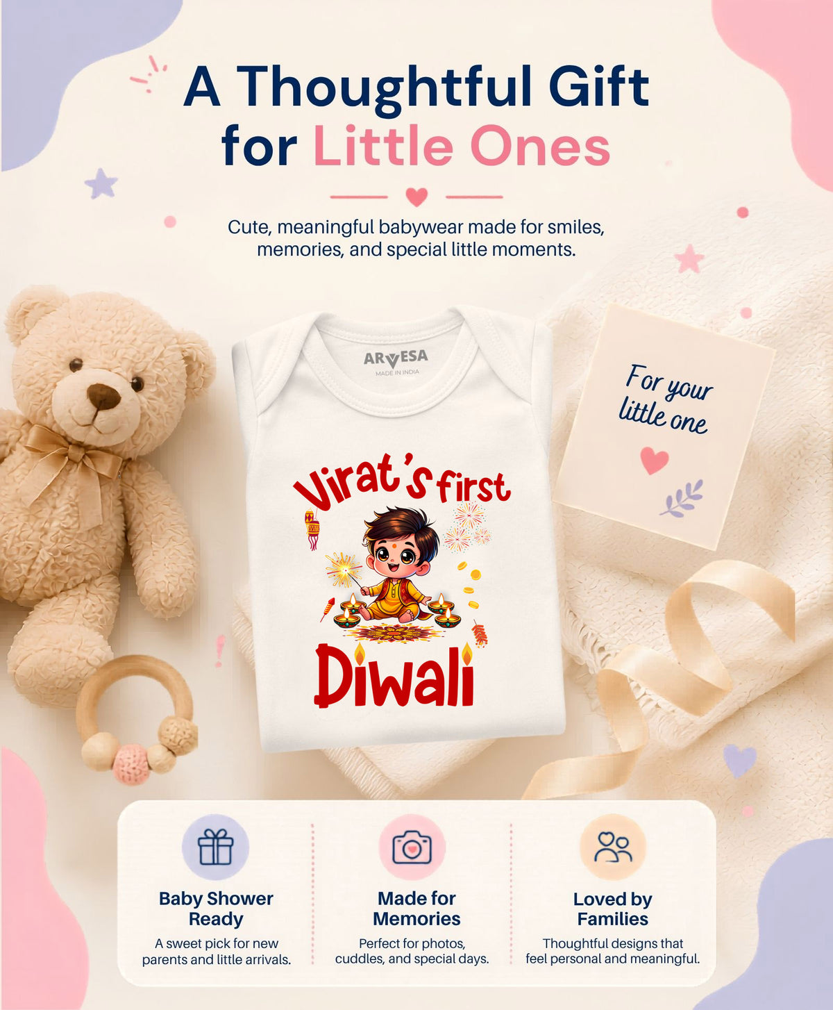 Yes | My First Diwali - Romper