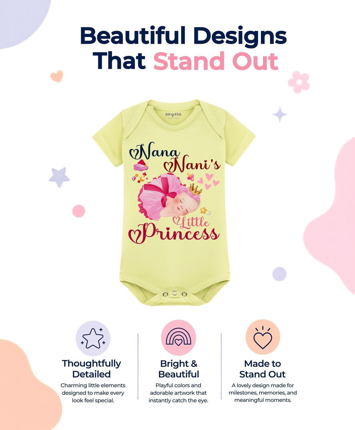 No | Nana Nani Little Princess - Romper