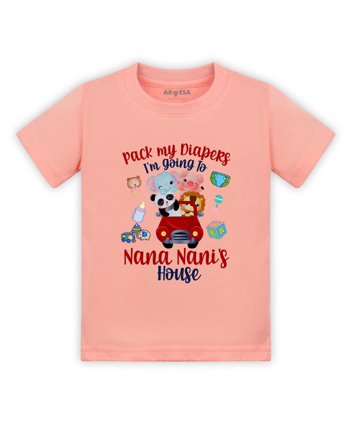 No | I Am Going To Nana Nani House - T-shirt