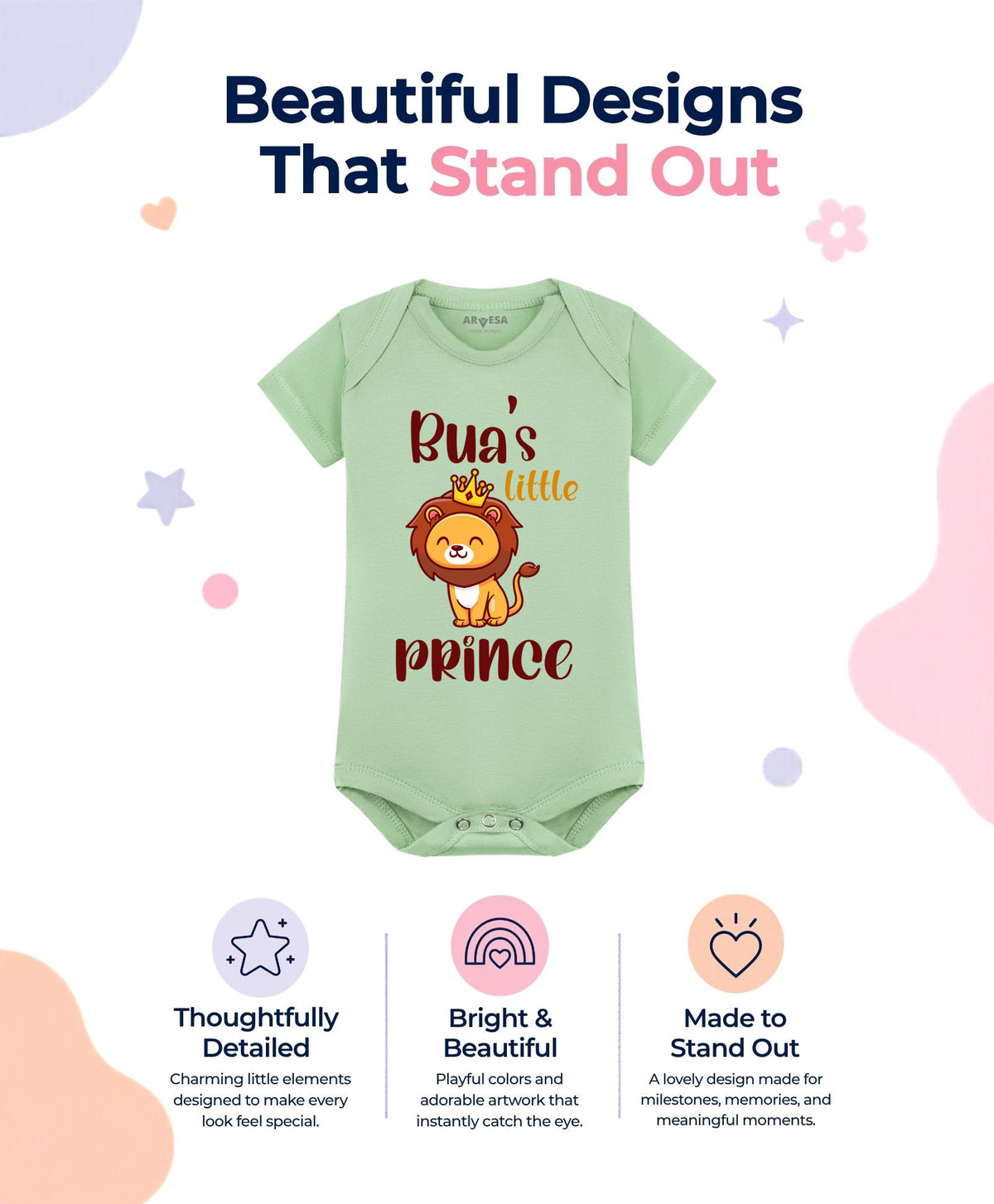 No | Bua Little Prince - Romper