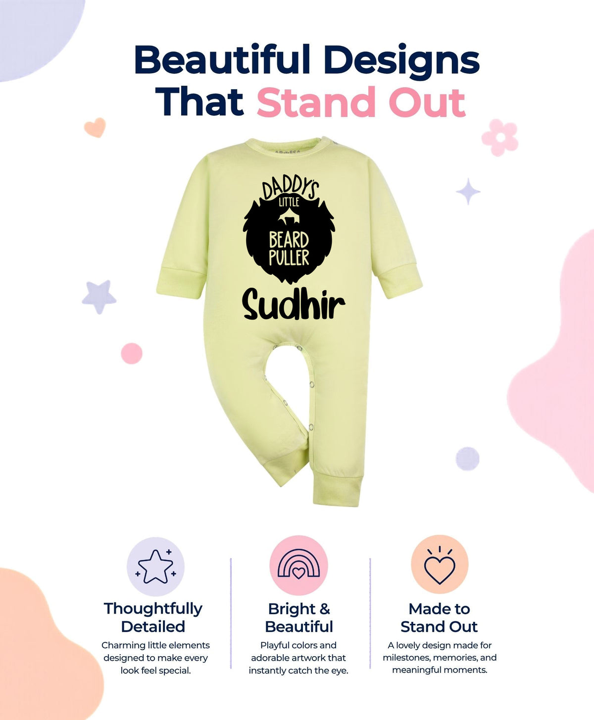 Yes | Daddy Little Beard Puller - Jumpsuit