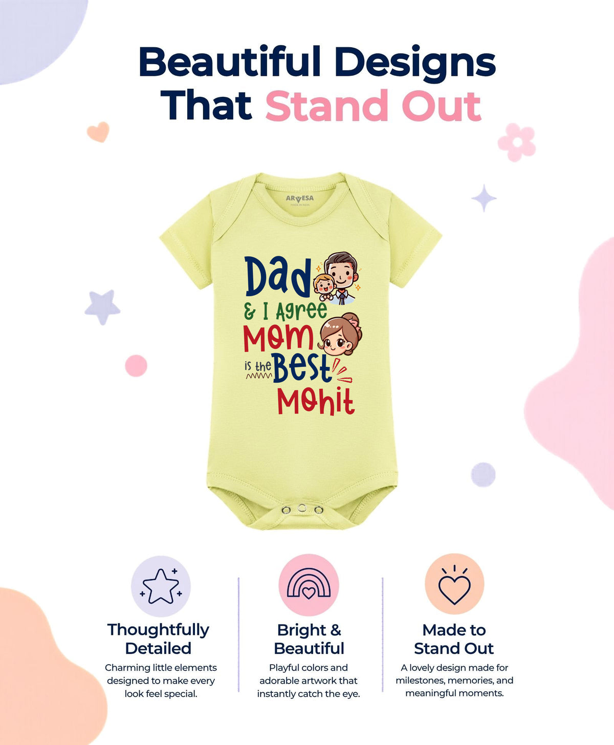 Yes | Daddy & I Agree Mommy Is Best - Romper