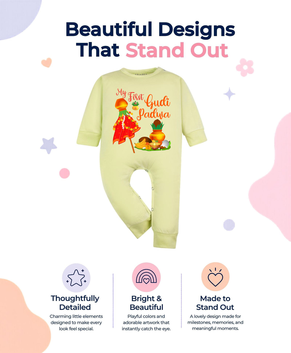 No | My First Gudi Padwa - Jumpsuit