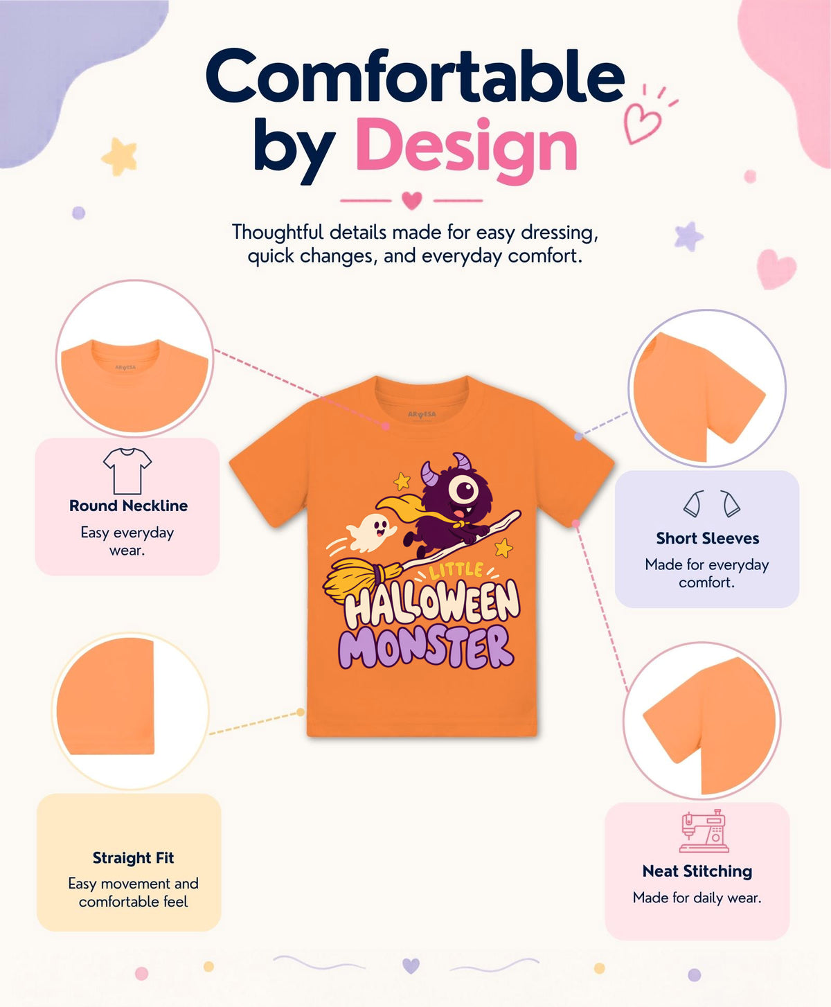 Little Halloween Monster - T-shirt