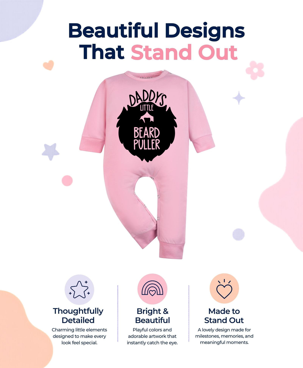 No | Daddy Little Beard Puller - Jumpsuit
