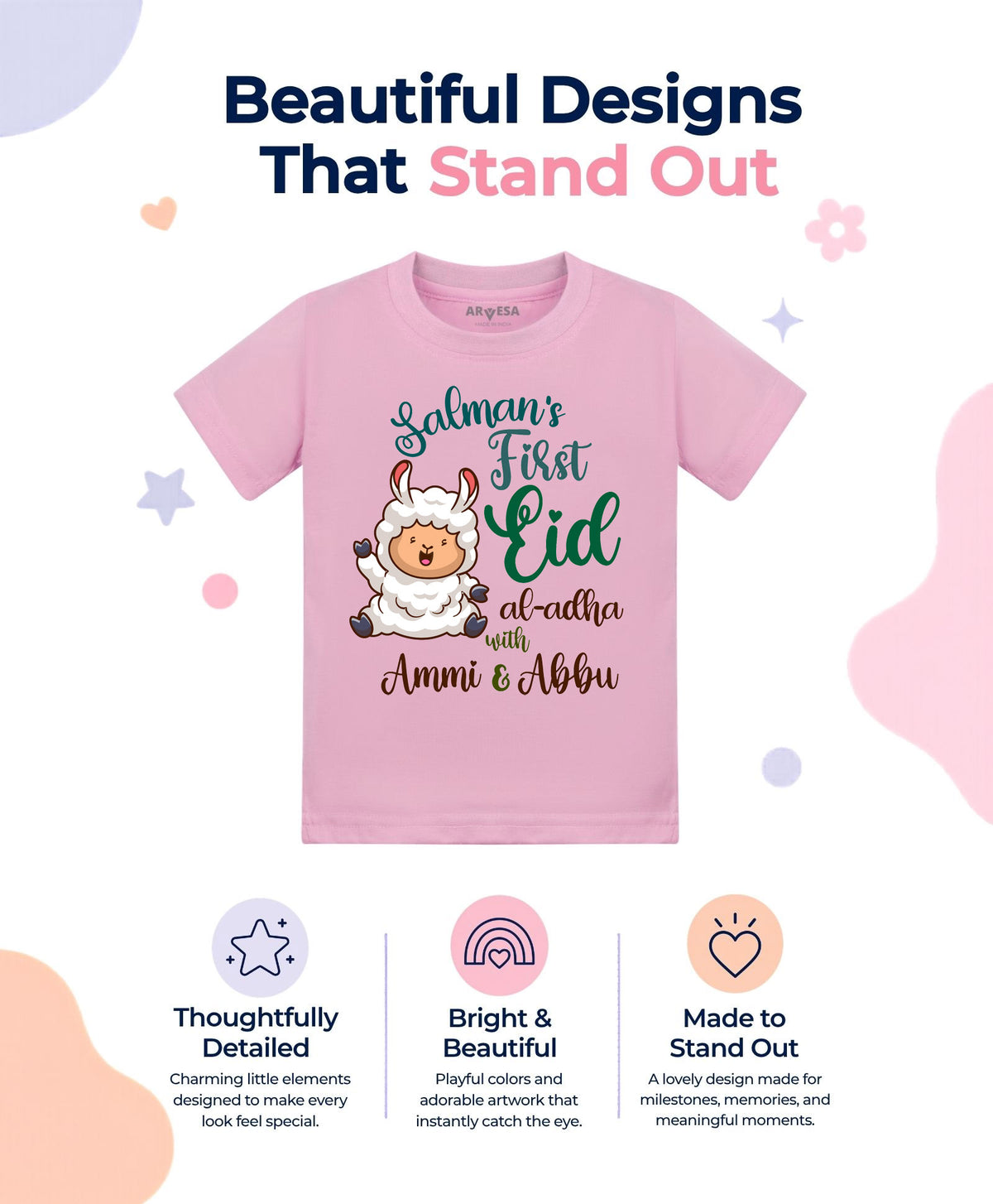 Yes | My First Bakra Eid - T-shirt
