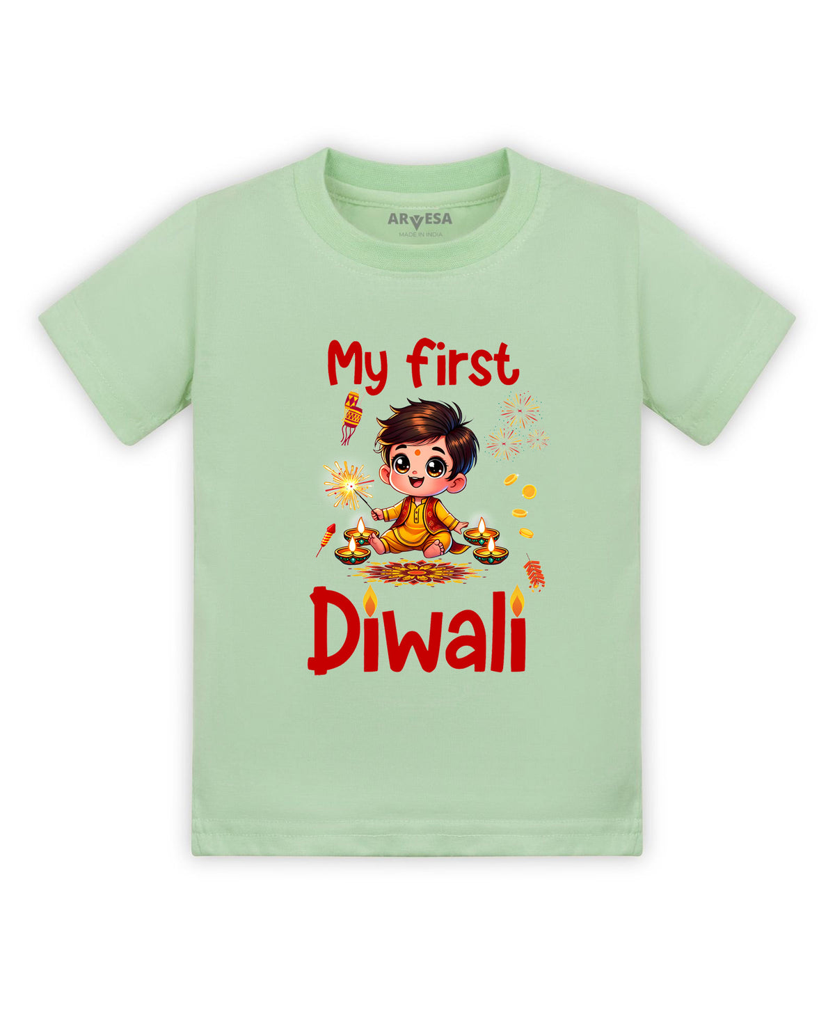 No | My First Diwali - T-shirt