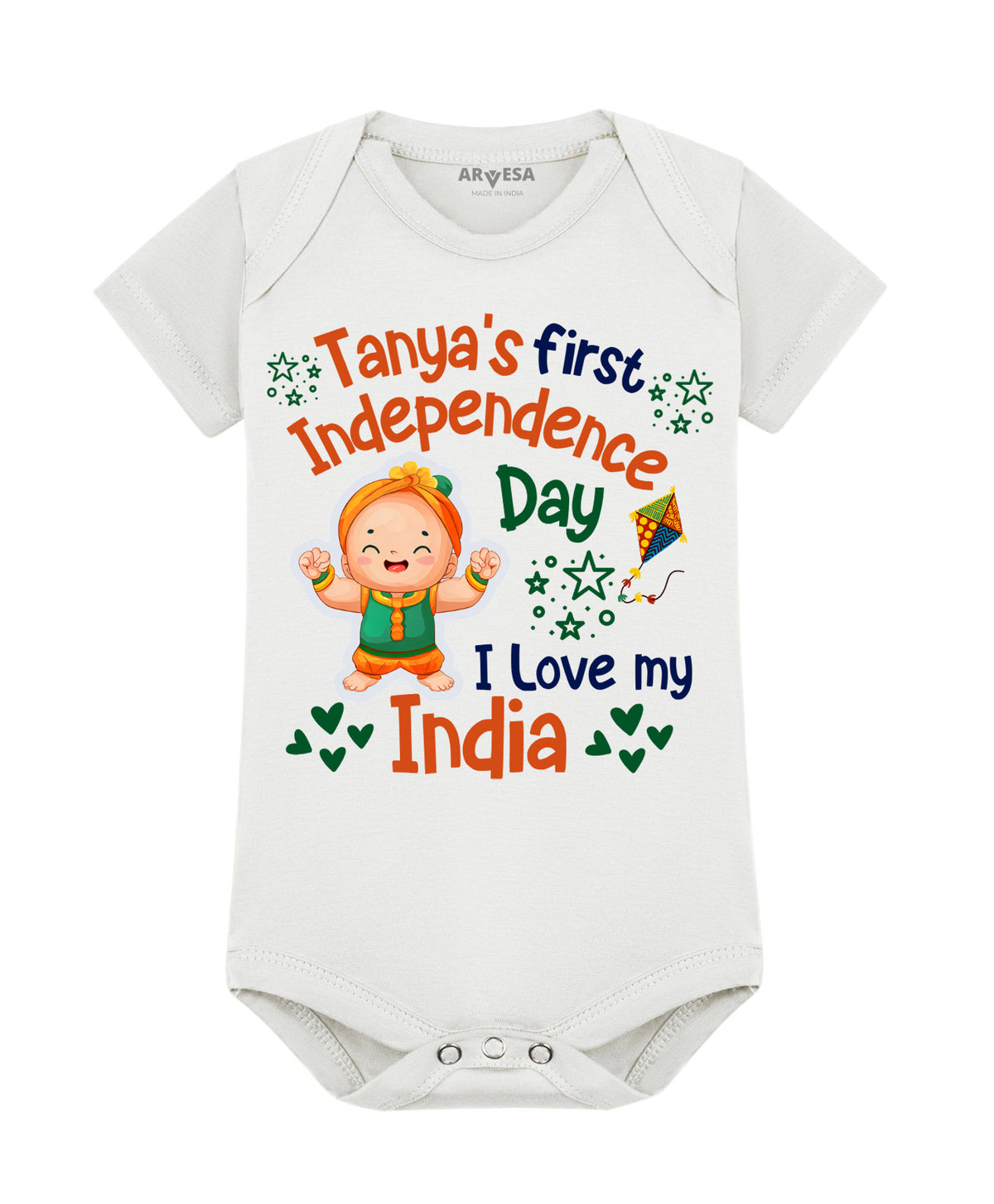 Yes | My First Independence Day - Romper