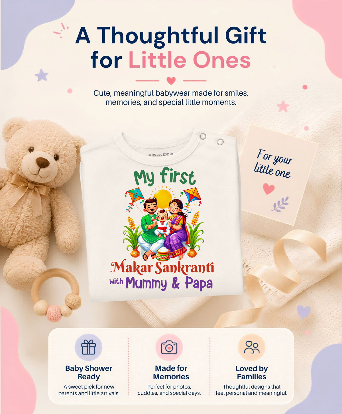 No | My First Makar sankranti - Jumpsuit