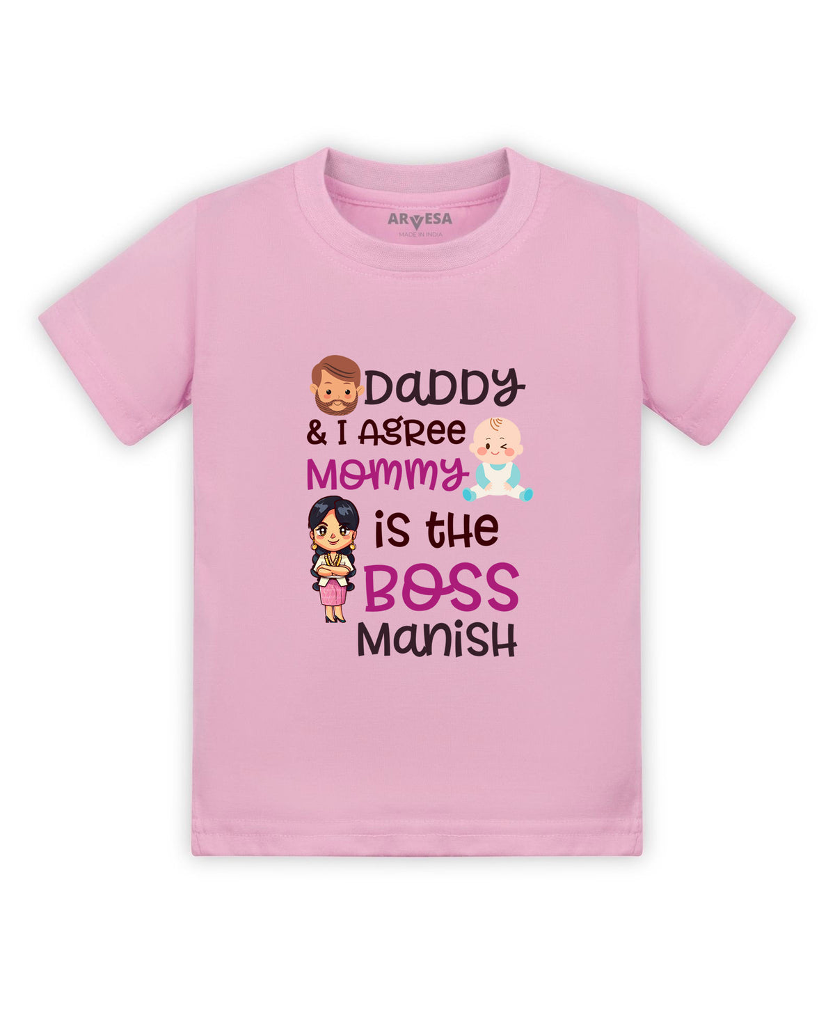 Yes | Daddy & I Agree Mommy Is Boss - T-shirt