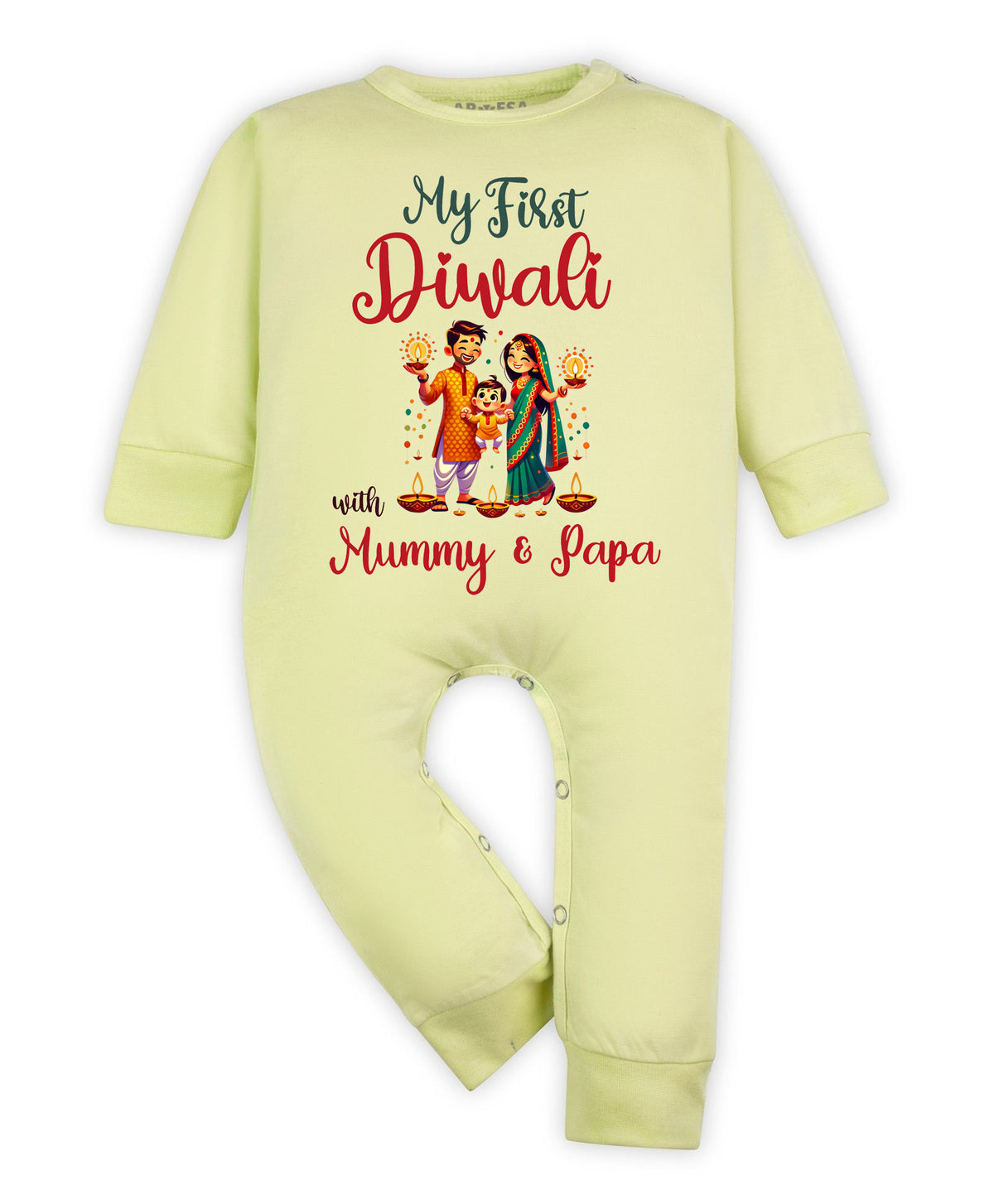 No | My First Diwali - Jumpsuit