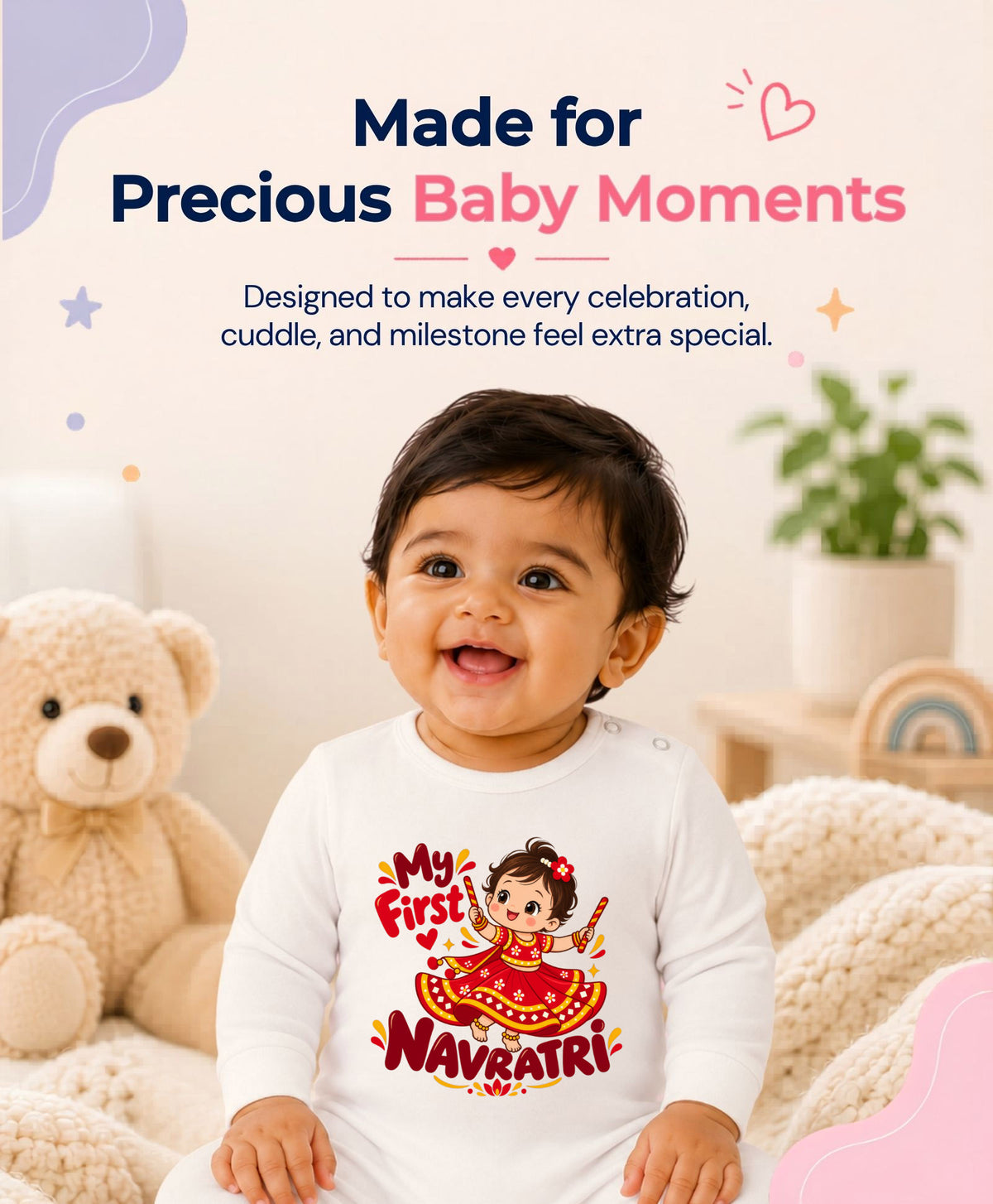 No | My First Navratri - Jumpsuit
