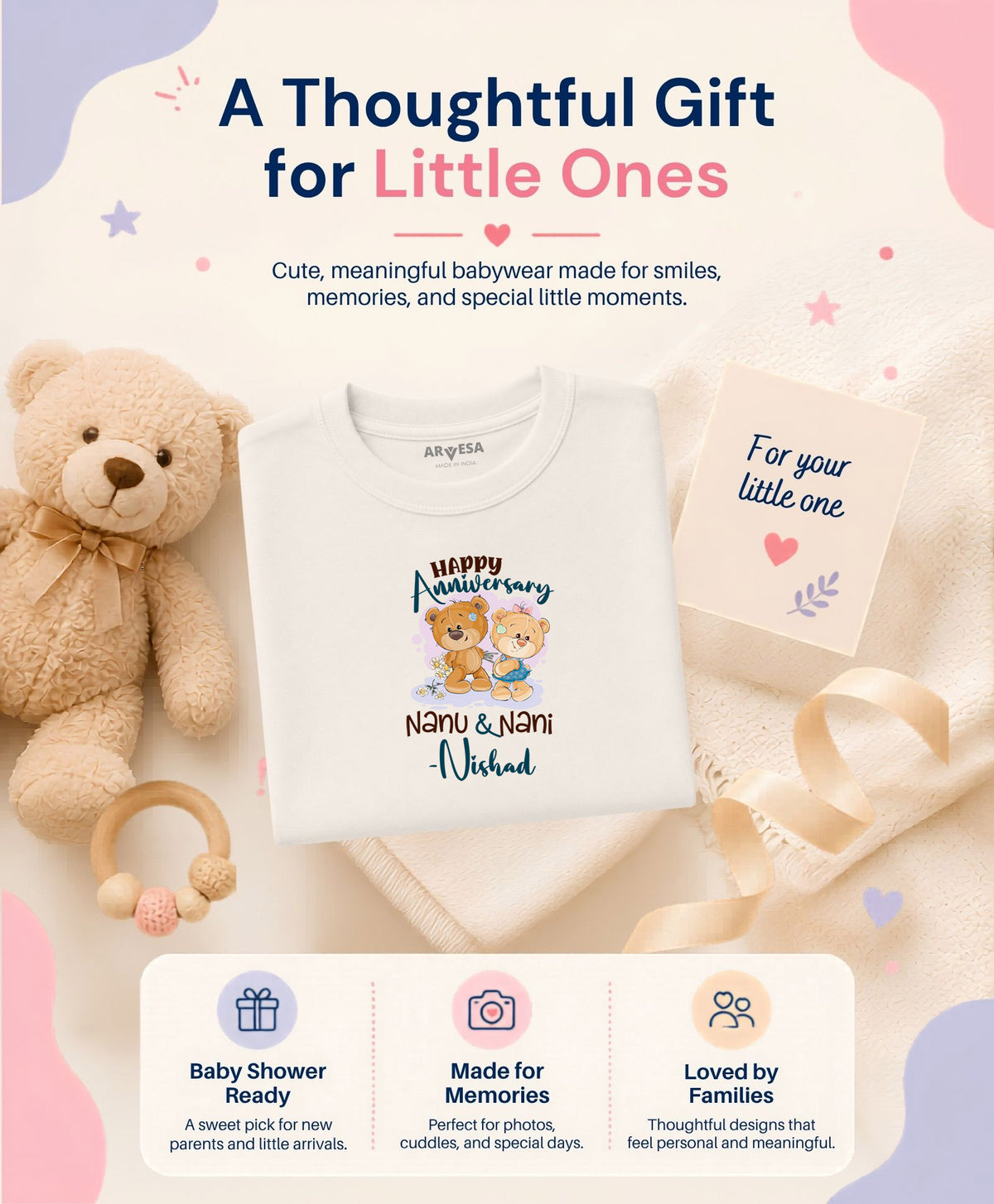 Yes | Happy Anniversay Nanu & Nani Family Anniversary - T-shirt