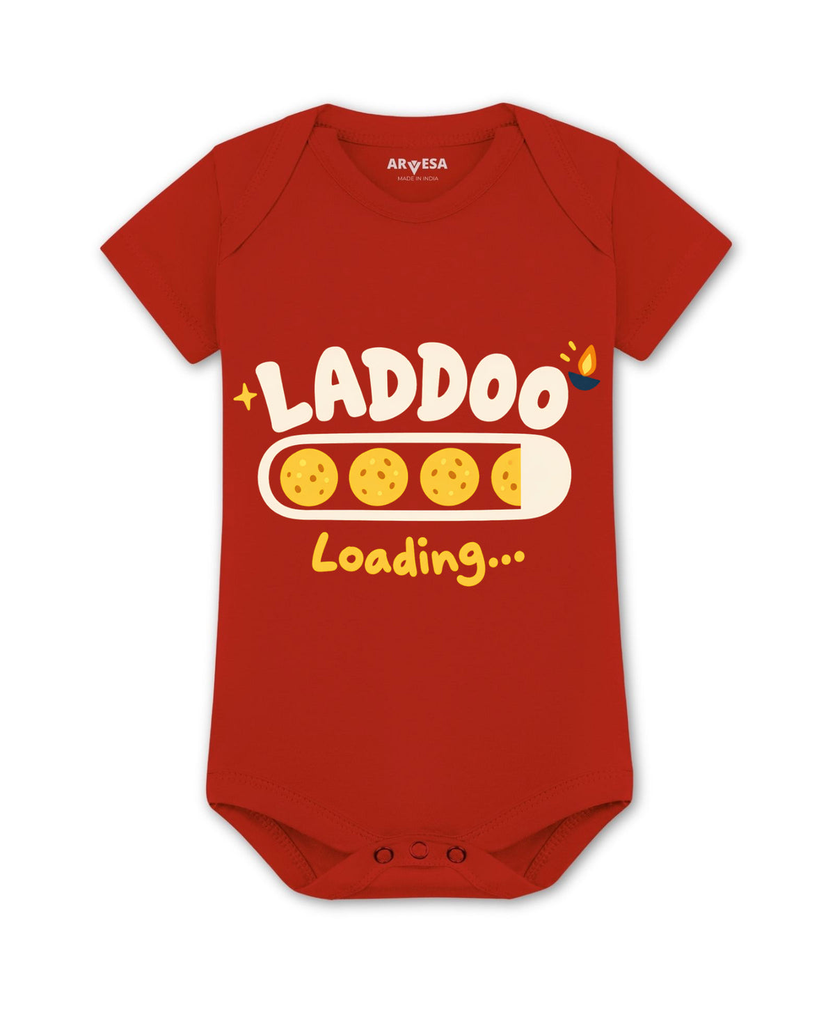 Laddoo Loading Diwali - Romper