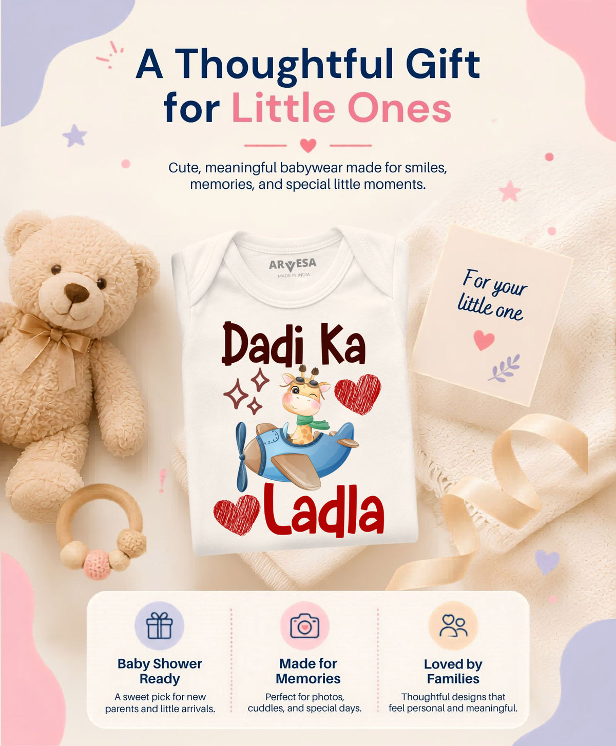 No | Dadi Ka Ladla Dada Dadi - Romper