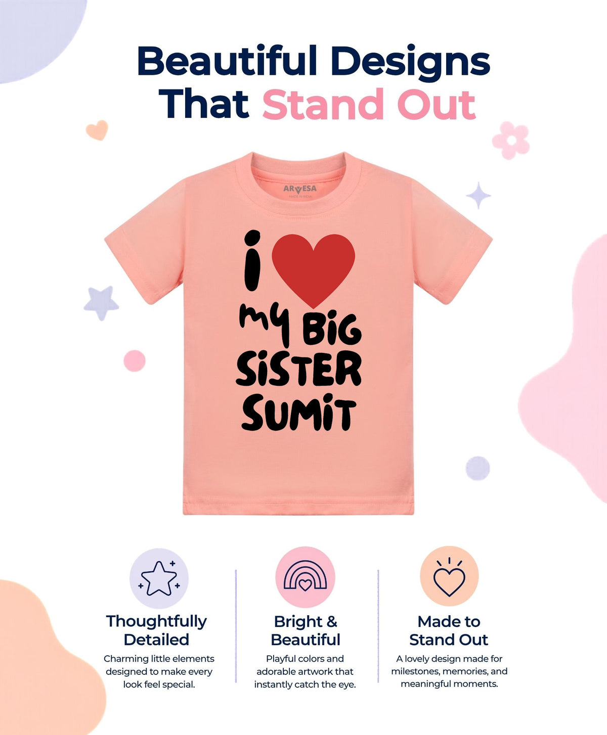 Yes | I love My Big Sister - T-shirt