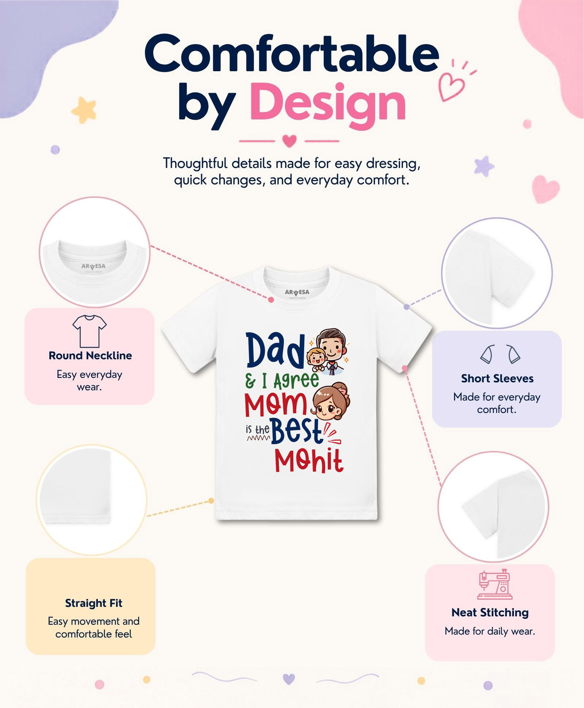 Yes | Daddy & I Agree Mommy Is Best - T-shirt