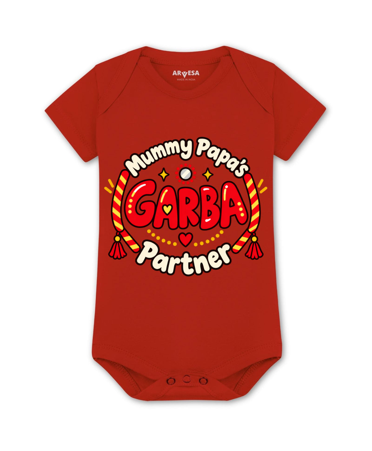 Mummy Papa’s Garba Partner Navratri - Romper