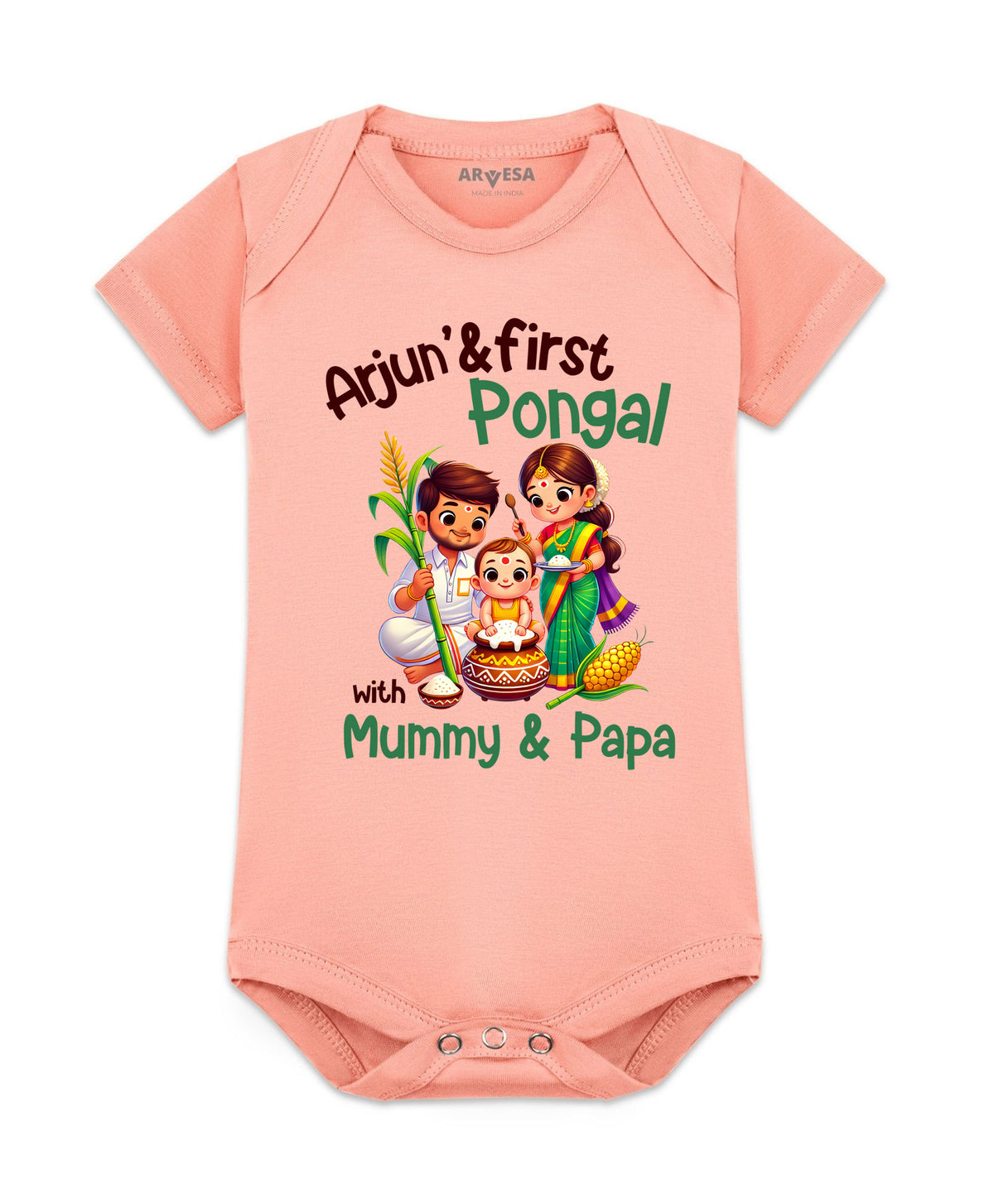 Yes | My First Pongal - Romper